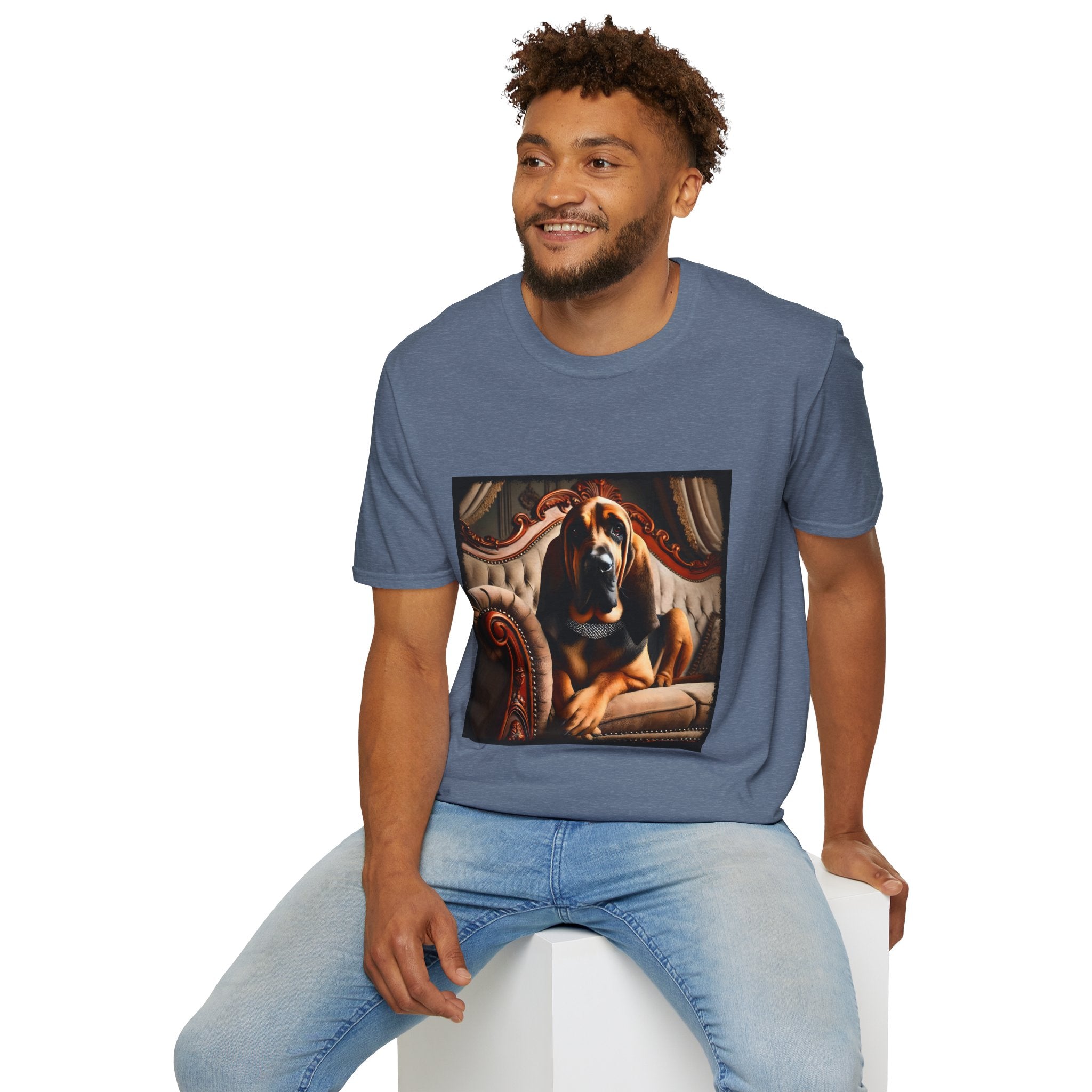 Bloodhound Posh Princess | Unisex Dog T-Shirt