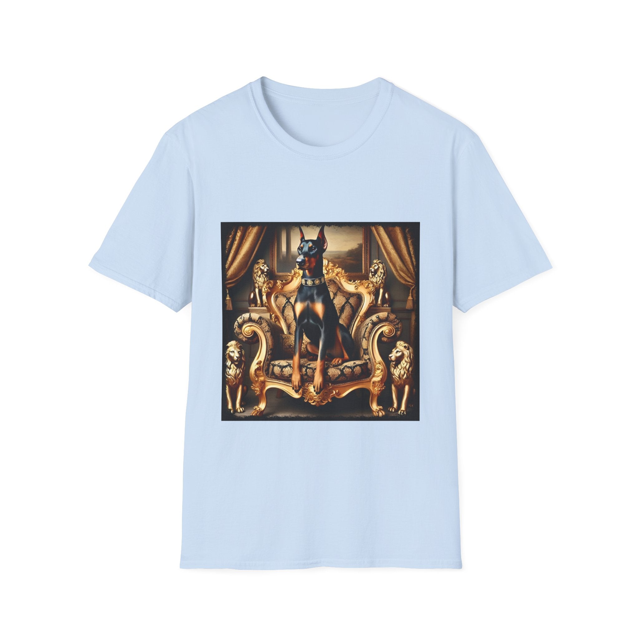 Doberman Pinscher Billionaire Bark | Unisex Dog T-Shirt