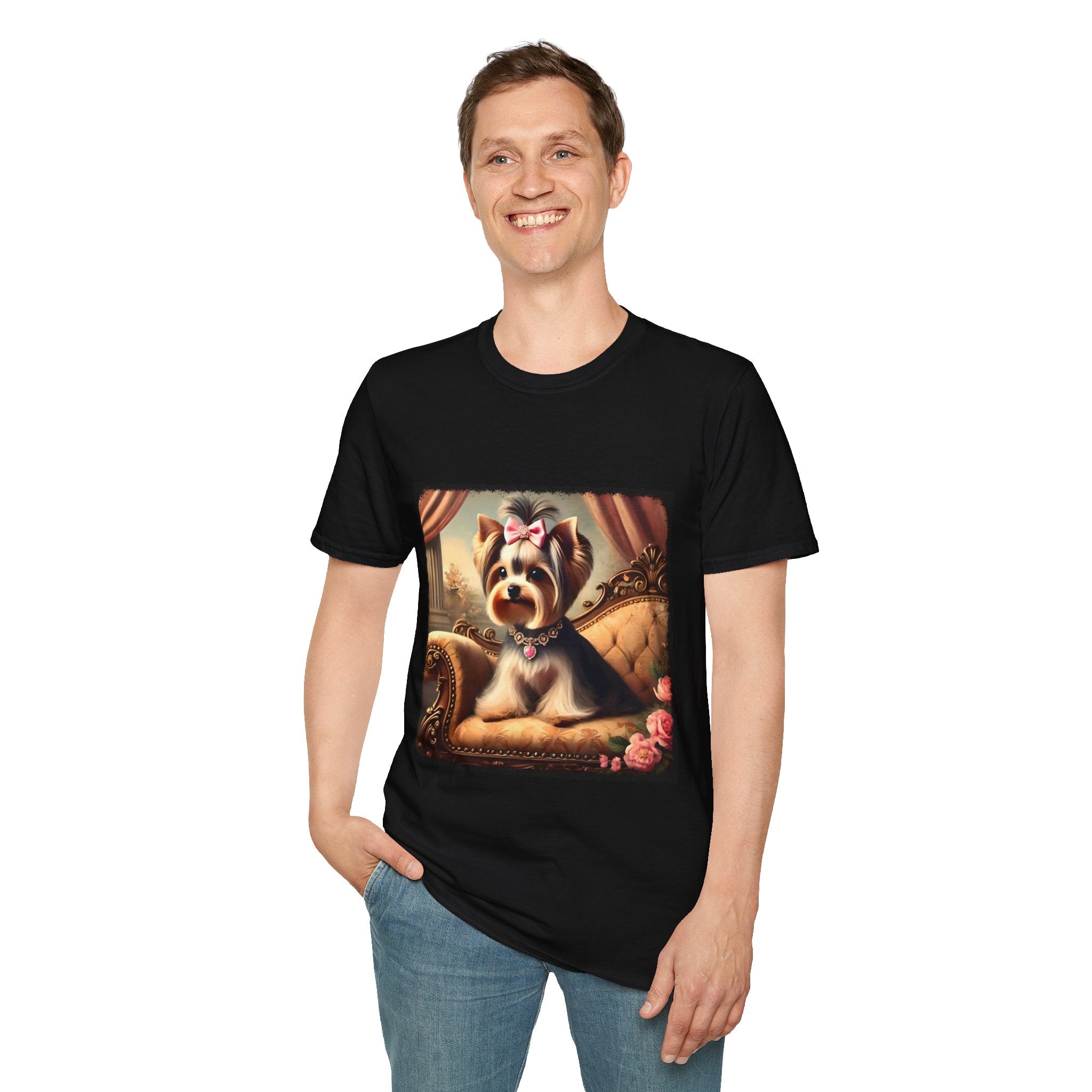 Yorkshire Terrier Pretty Princess | Unisex Dog T-Shirt
