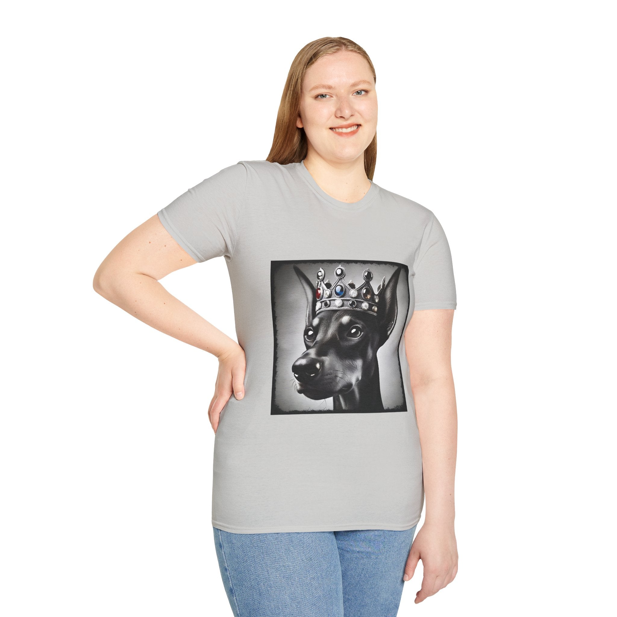 Doberman Pinscher Silver Sir | Unisex Dog T-Shirt