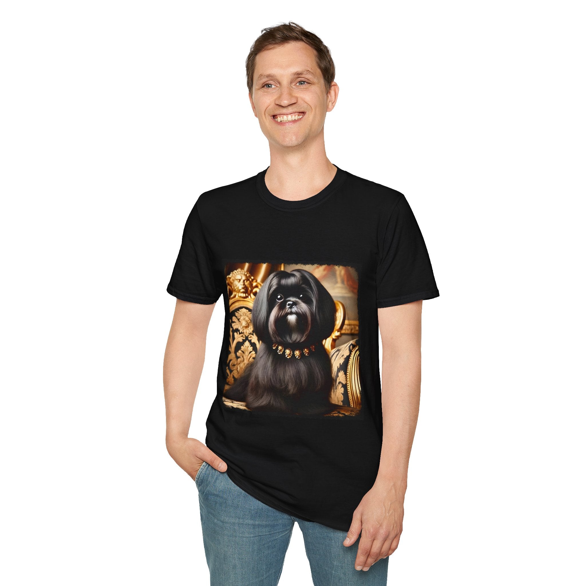 Shih Tzu Gold Drip | Unisex Dog T-Shirt
