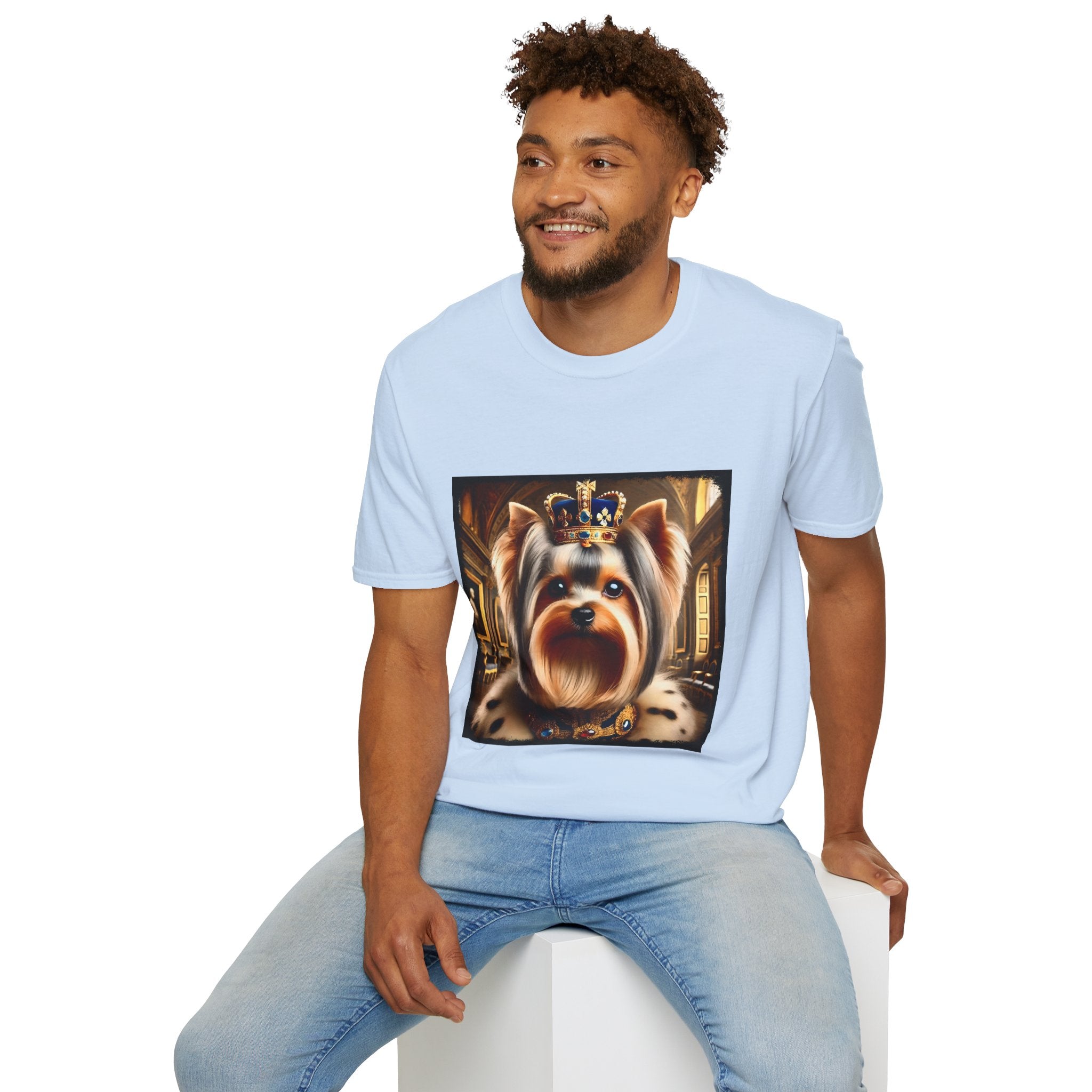 Yorkshire Terrier Royal Drip | Unisex Dog T-Shirt