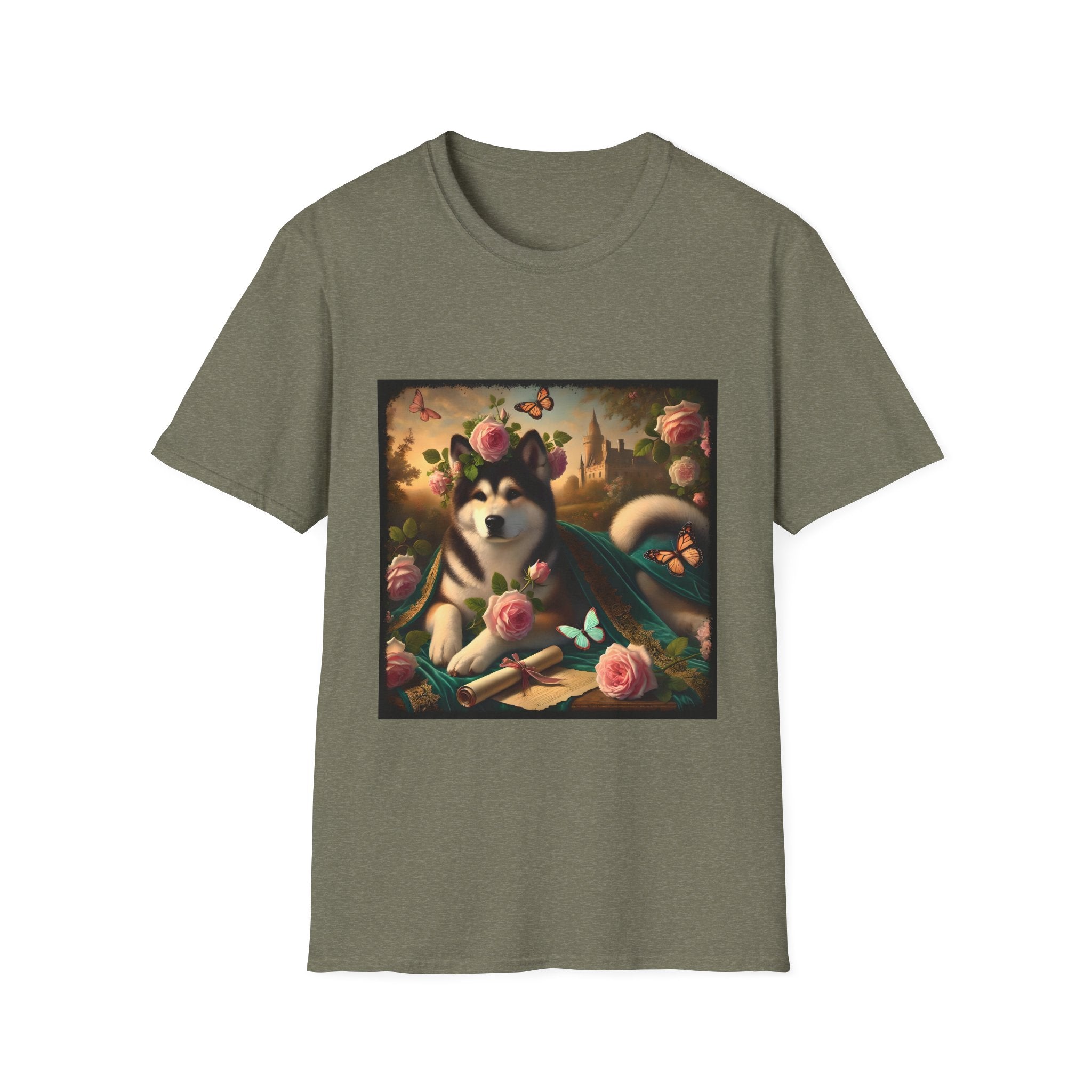 Akita Shirt | Garden Grace Dog Lover Tee