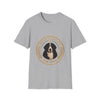 Bernese Mountain Dog Wear Your Love for Dogs design dog lover unisex t-shirt in sport grey