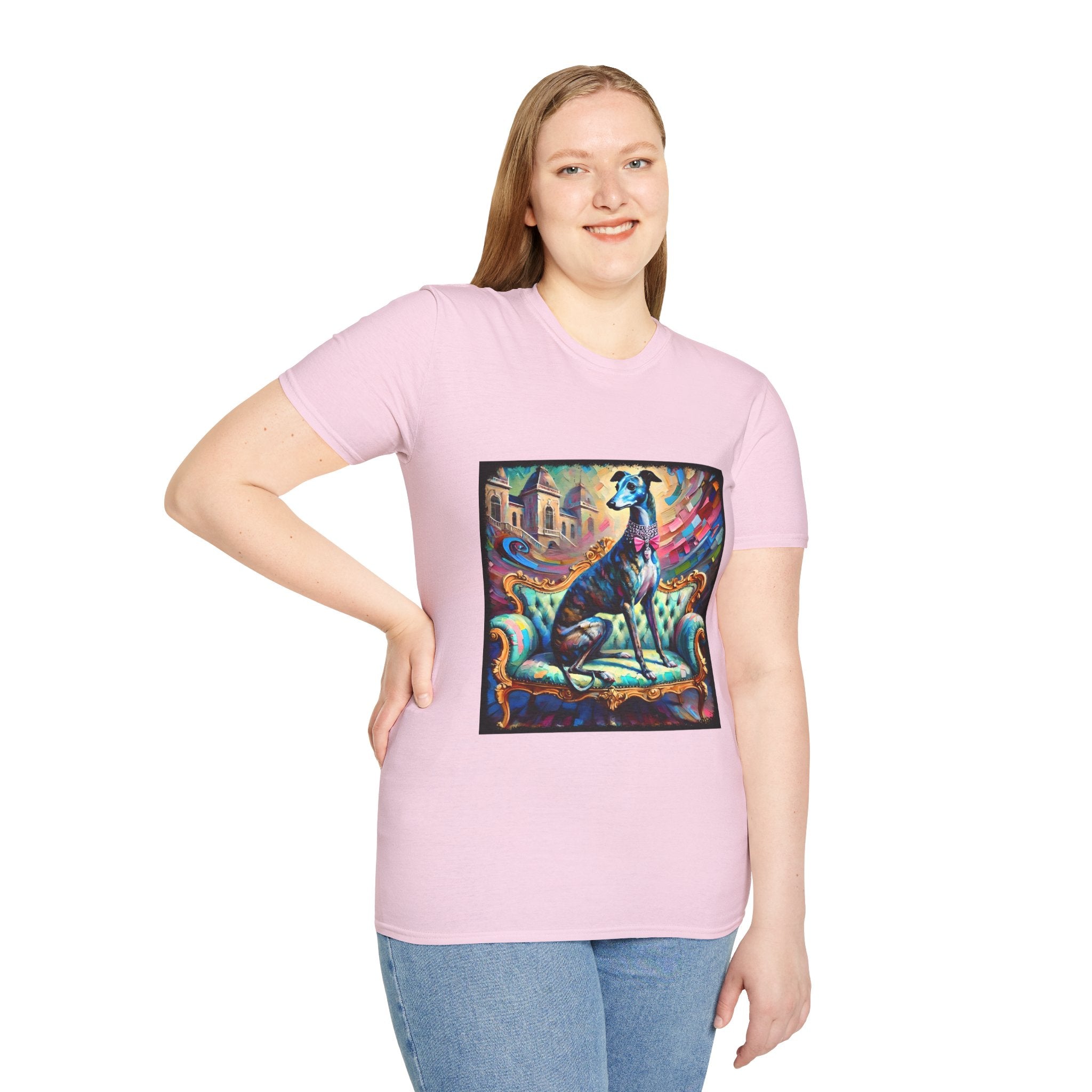 Greyhound Diamond Princess Classic | Unisex Dog T-Shirt
