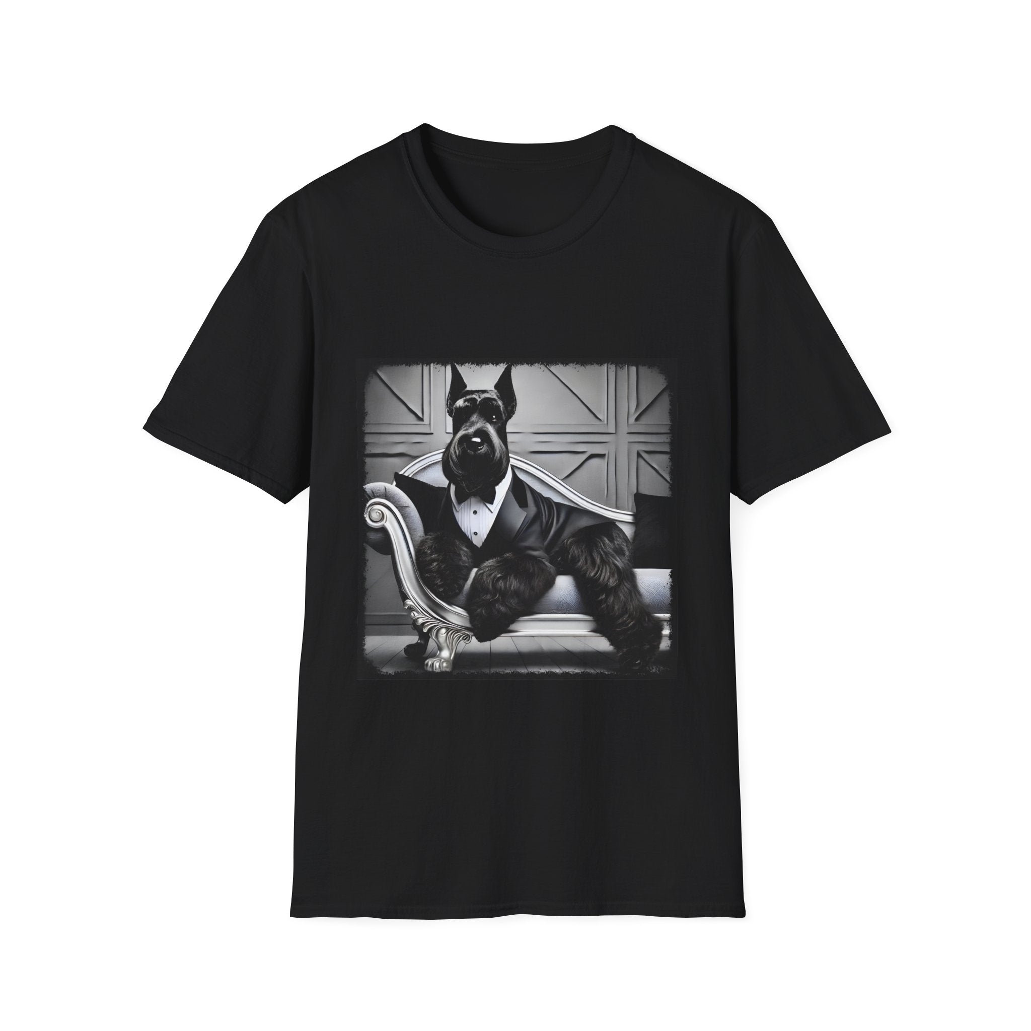 Schnauzer Suave Stud | Unisex Dog T-Shirt