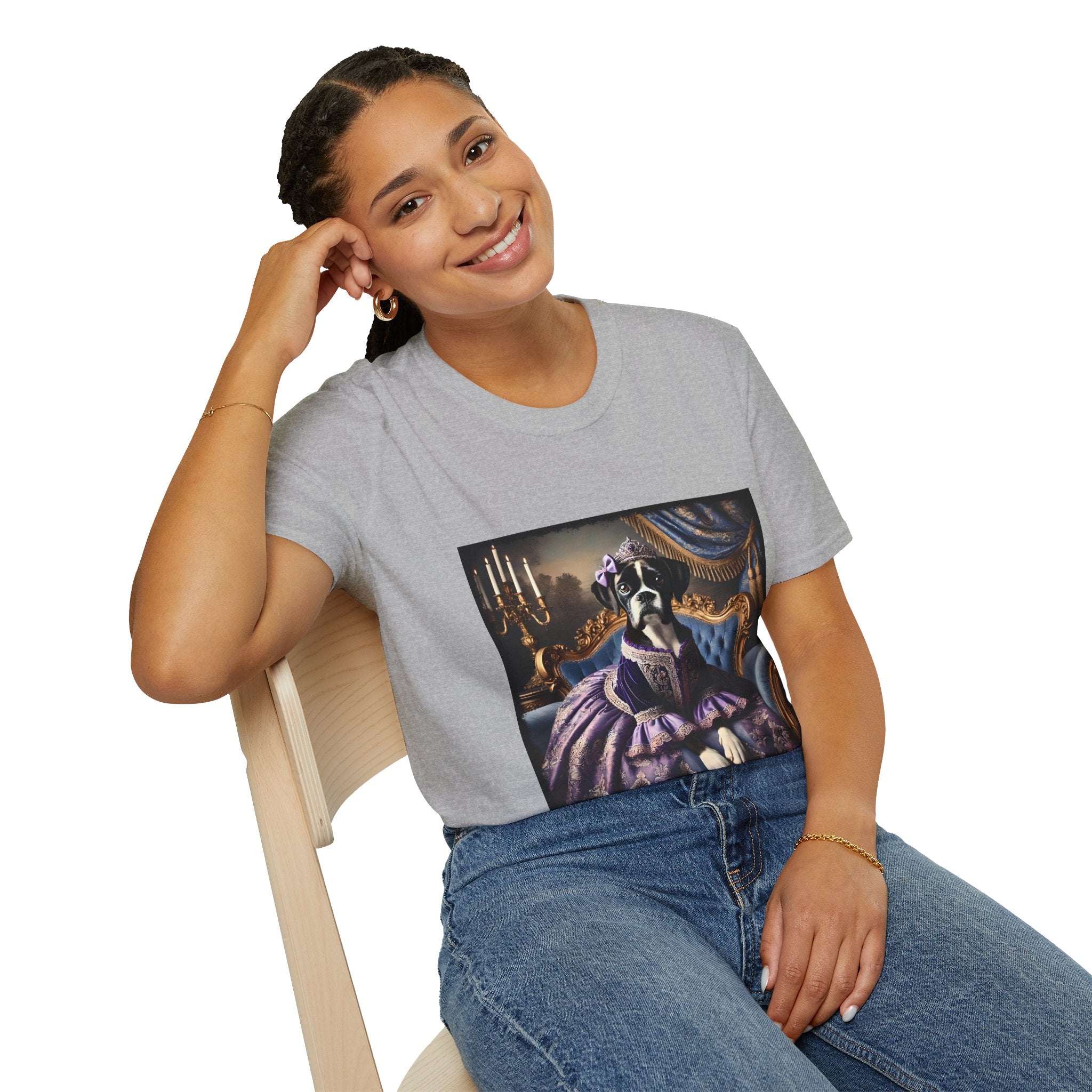 Boxer Luxe Monarch | Unisex Dog T-Shirt