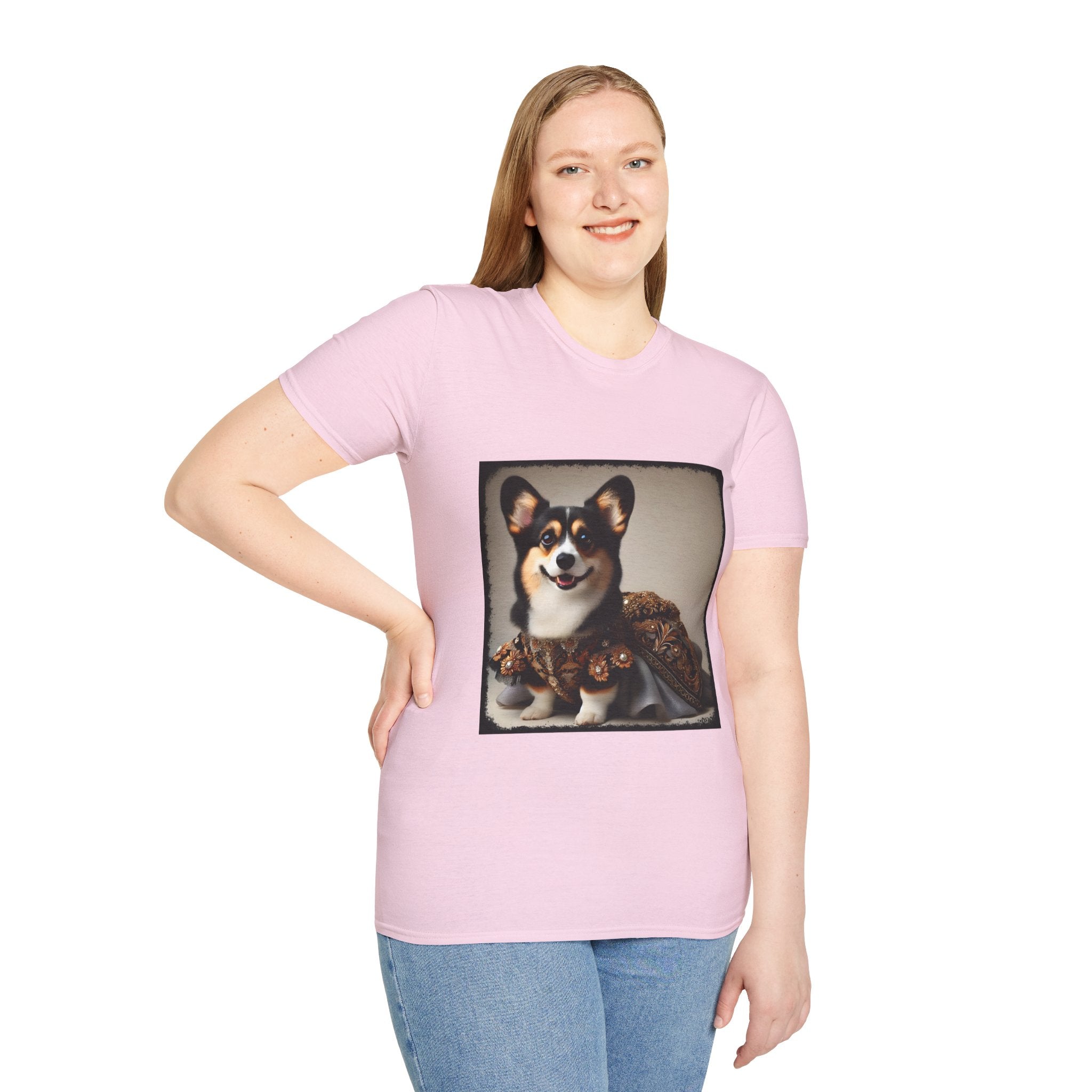Pembroke Welsh Corgi Ballroom Babe | Unisex Dog T-Shirt
