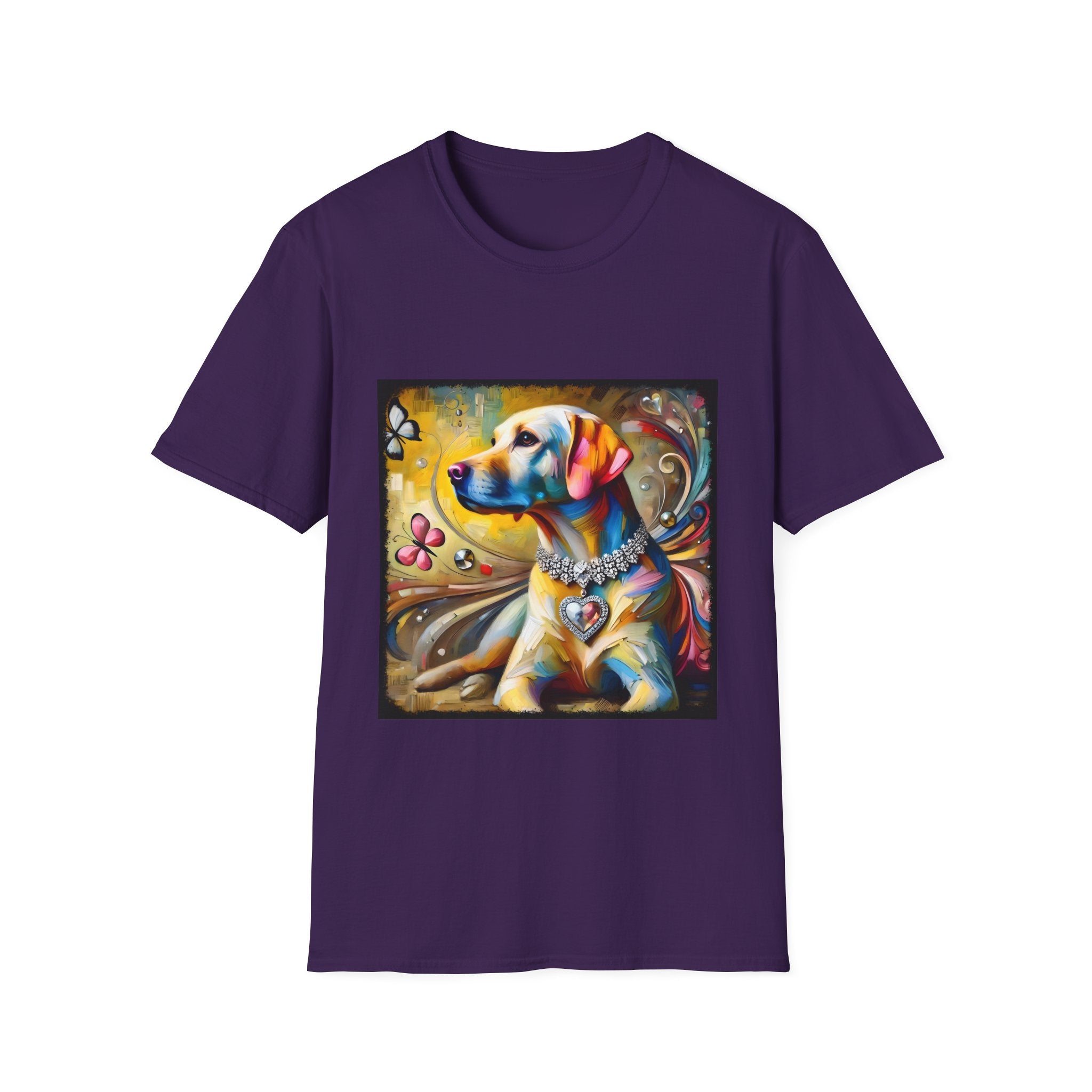 Labrador Retriever Diamond Heart Classic | Unisex Dog T-Shirt