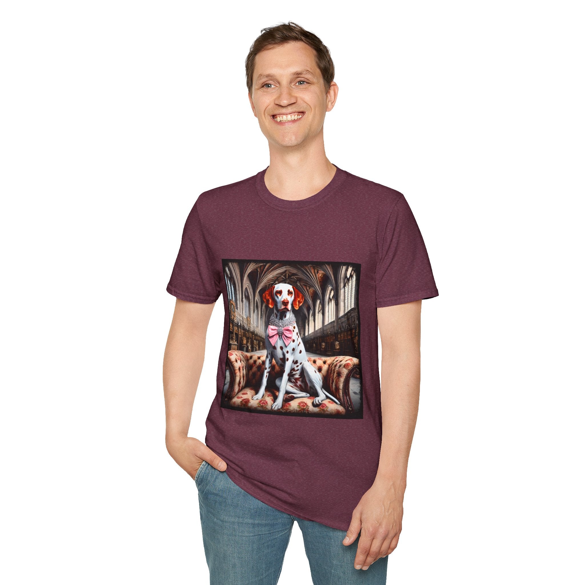 Dalmatian Crown Jewel | Unisex Dog T-Shirt