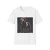 Labrador Retriever On Display design dog lover unisex t-shirt in white
