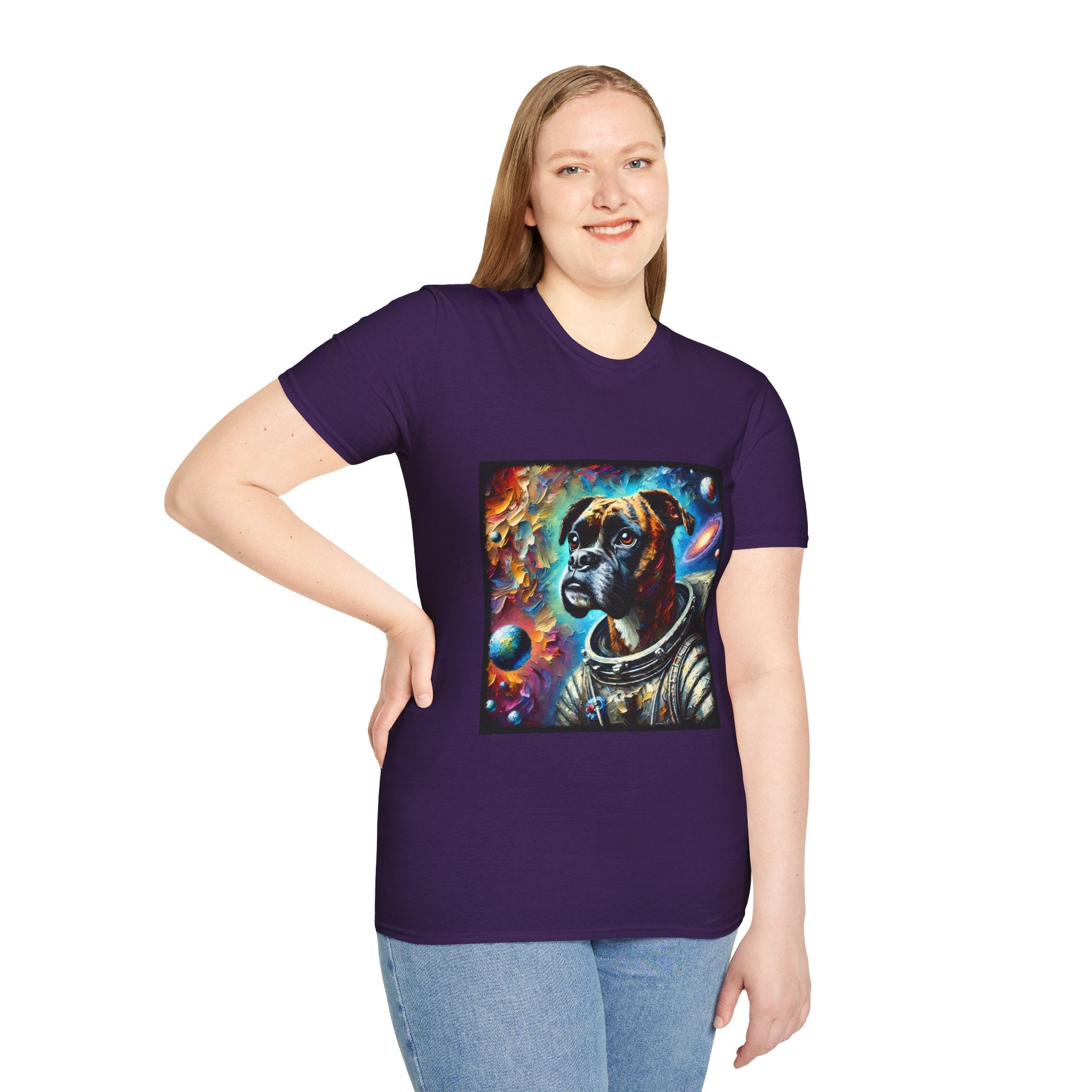 Boxer Cosmic Dream | Unisex Dog T-Shirt