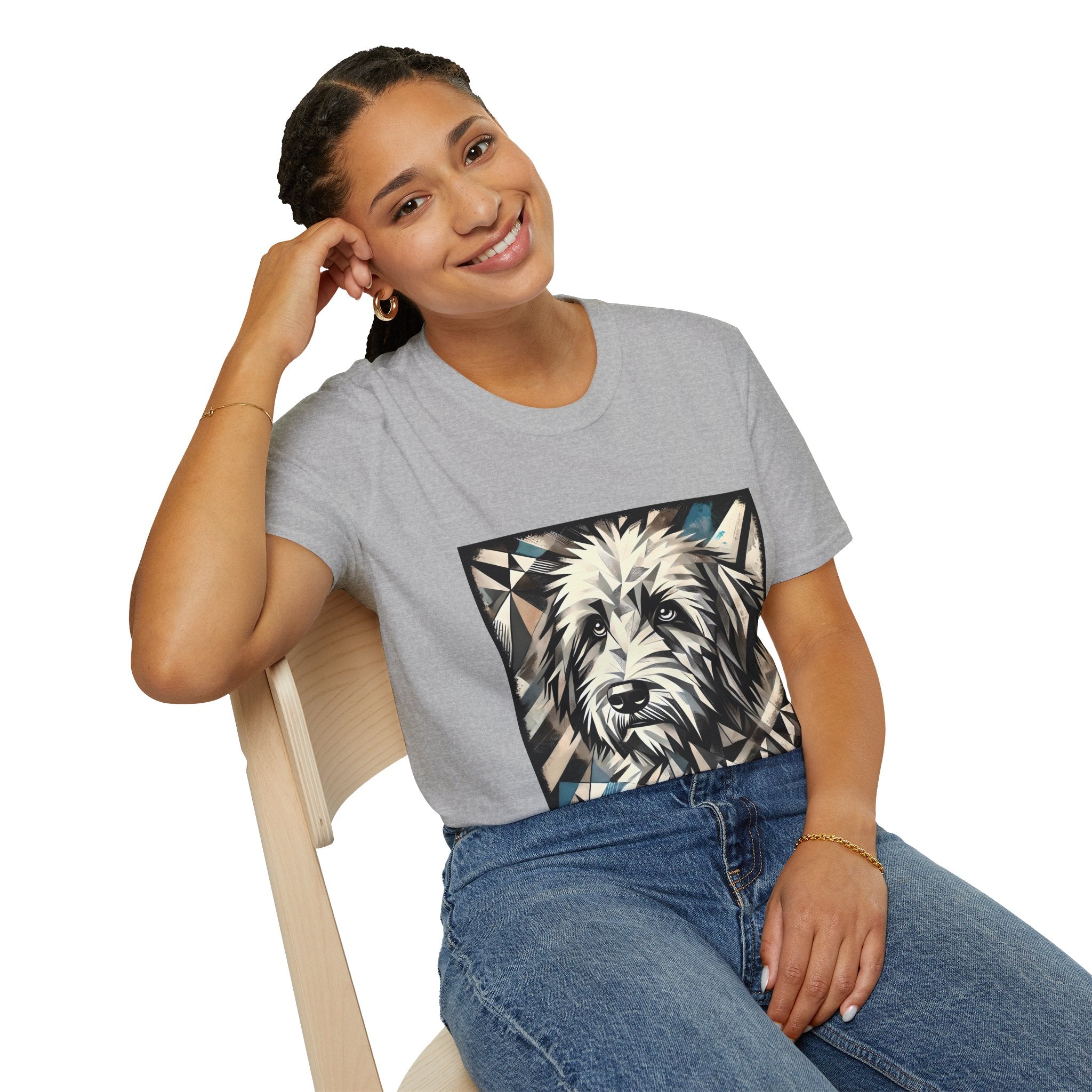 Labradoodle Geometric | Unisex Dog T-Shirt
