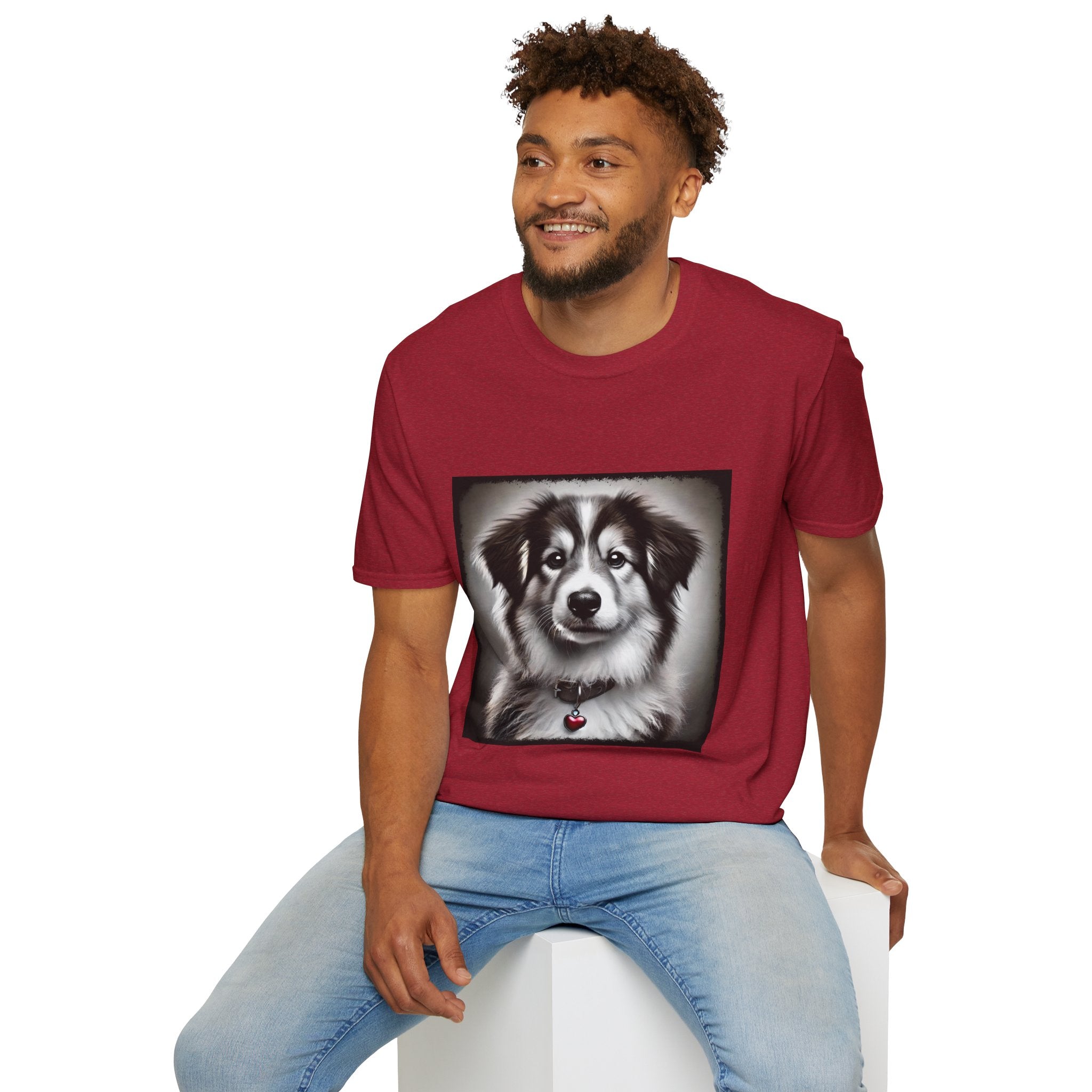 Miniature American Shepherd Love Charm | Unisex Dog T-Shirt