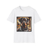 Rottweiler Posh Portrait | Unisex Dog T-Shirt