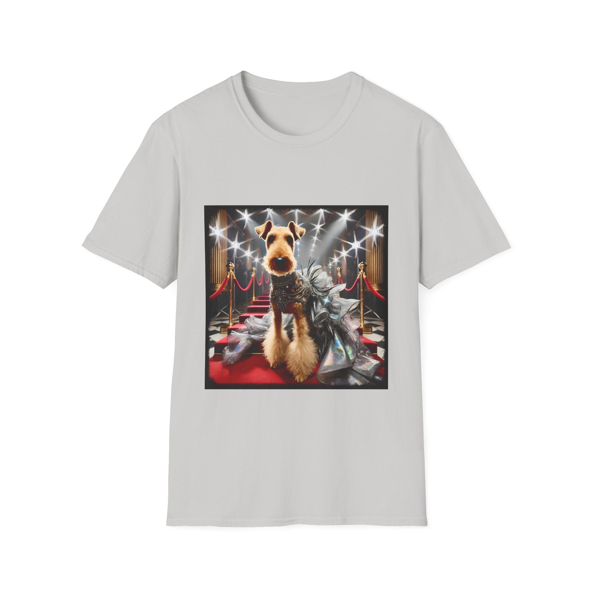 Airedale Terrier Shirt | Glam Gal Dog Lover Tee