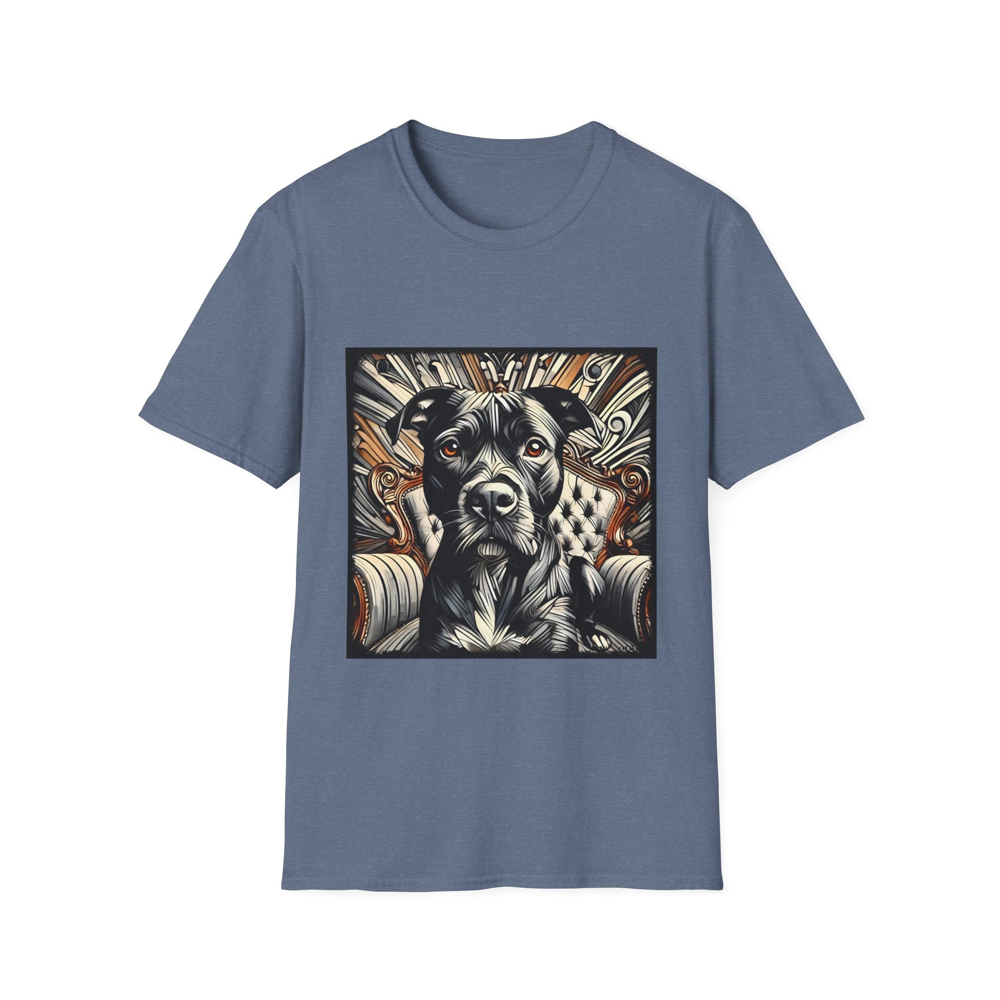 American Pit Bull Terrier Shirt | B&W Brown Eyes Dog Lover Tee