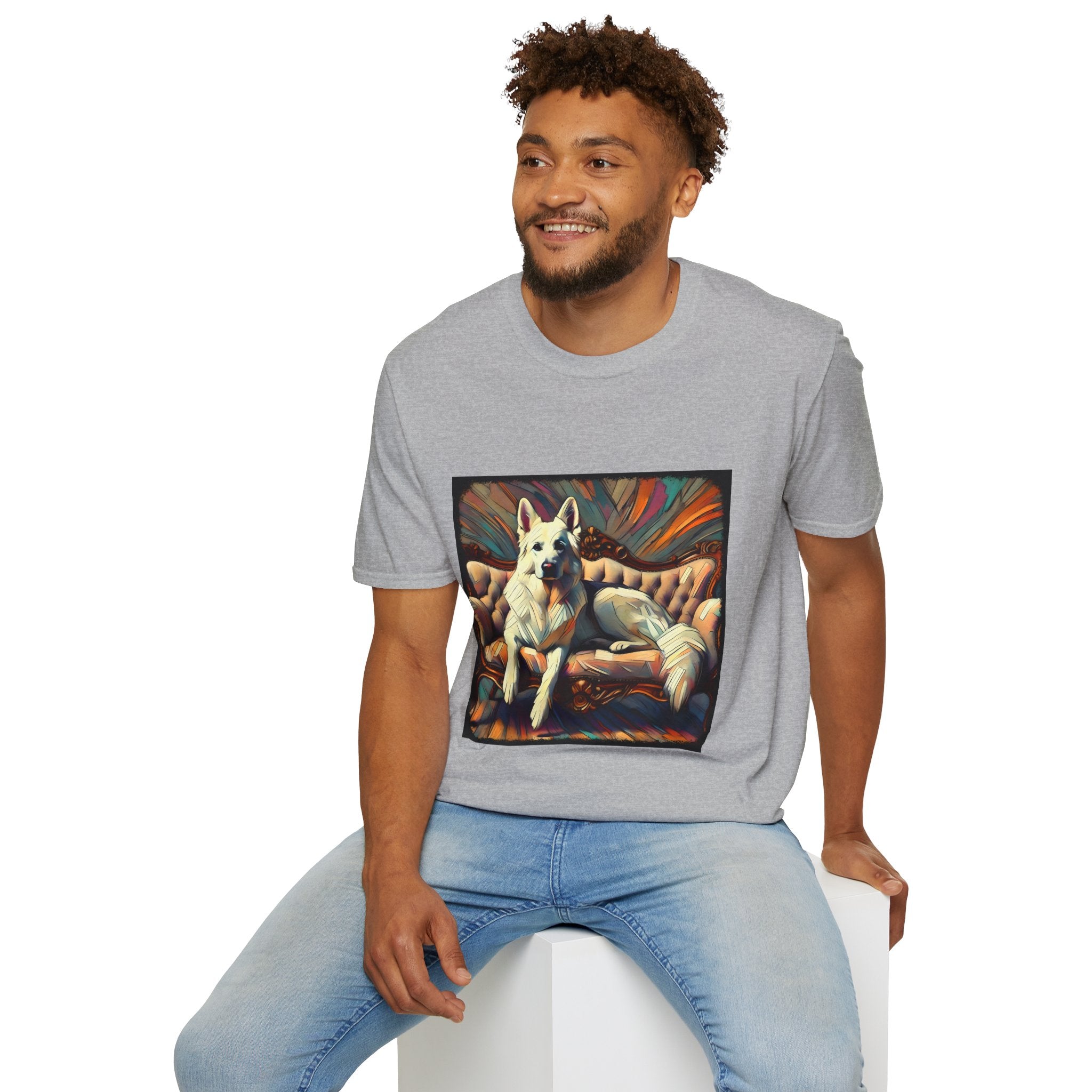 German Shepherd Radiant Classic | Unisex Dog T-Shirt