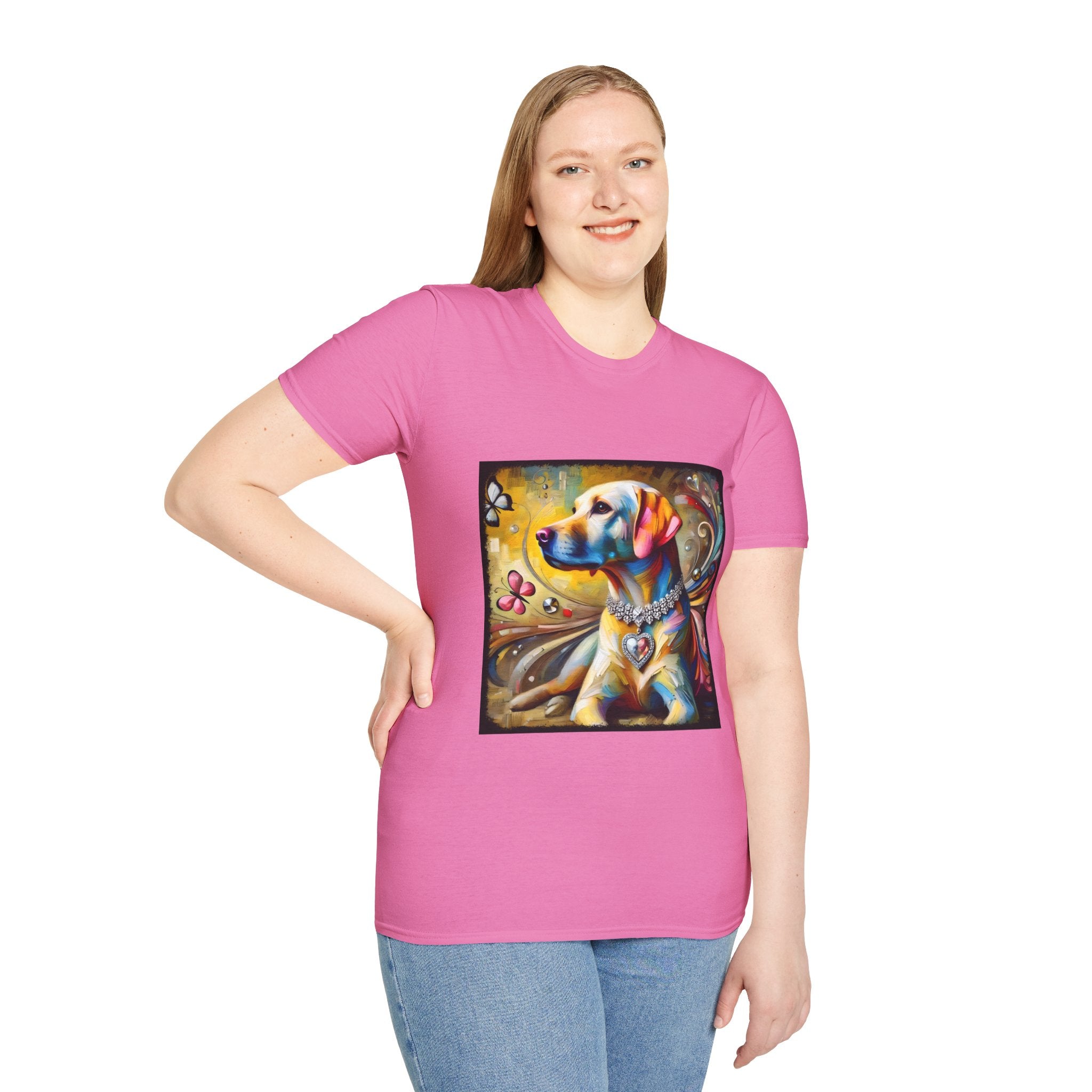 Labrador Retriever Diamond Heart Classic | Unisex Dog T-Shirt