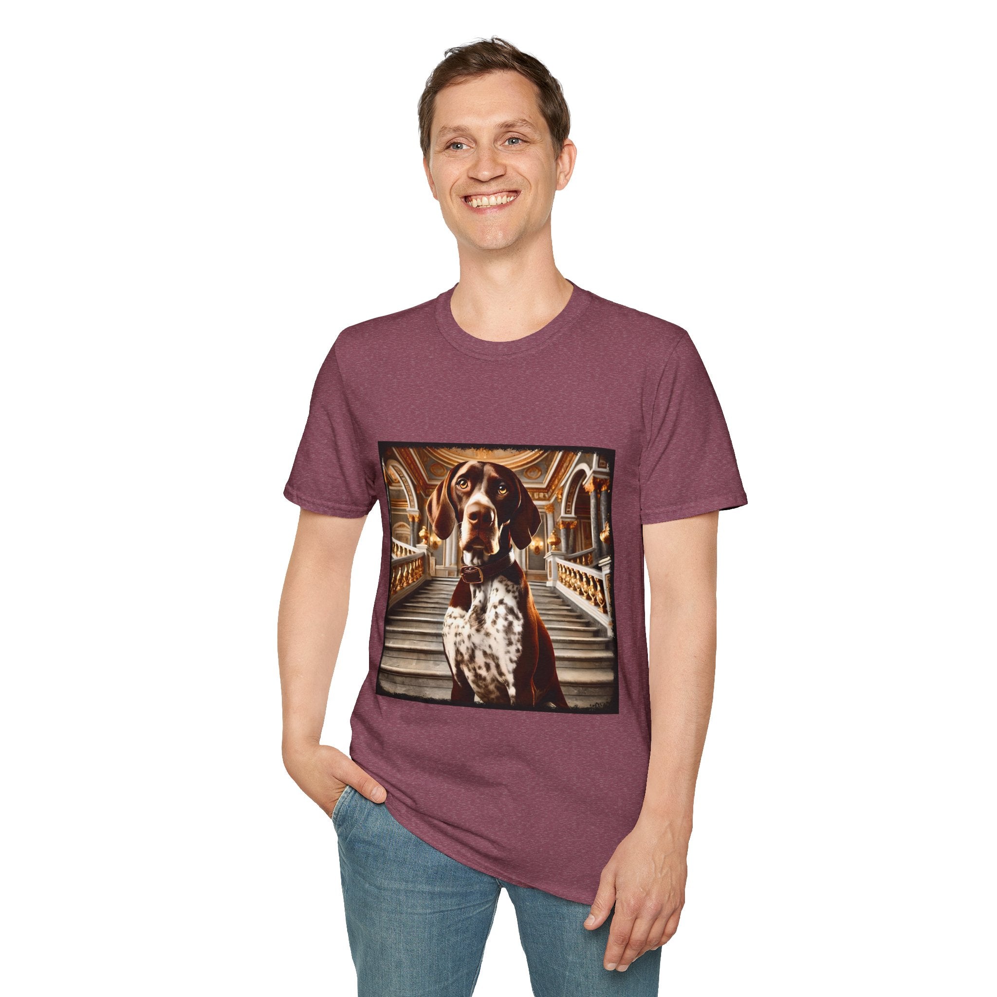 German Shorthaired Pointer Polished Pup | Unisex Dog T-Shirt