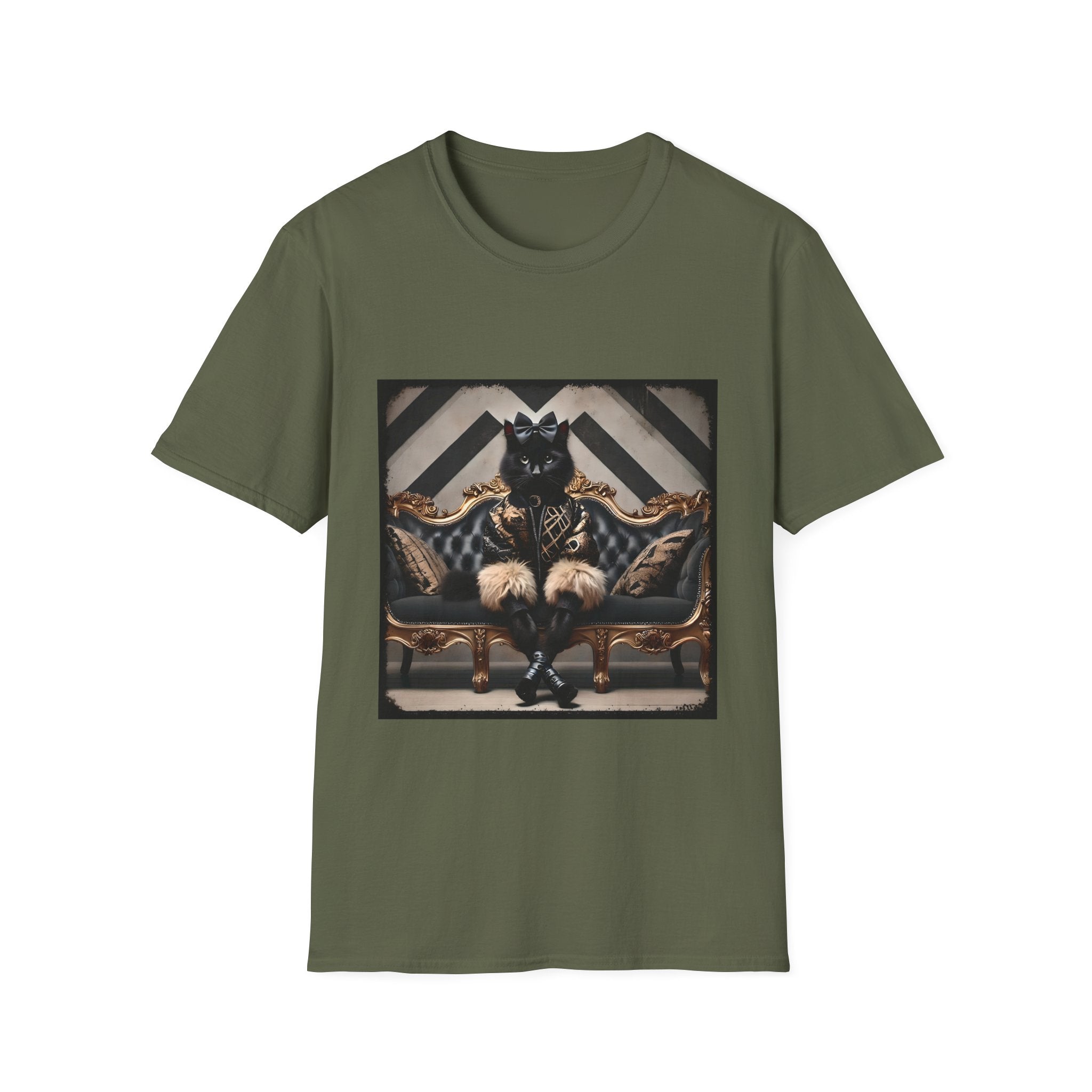 Bombay Cat Golden Diva | Unisex Cat T-Shirt