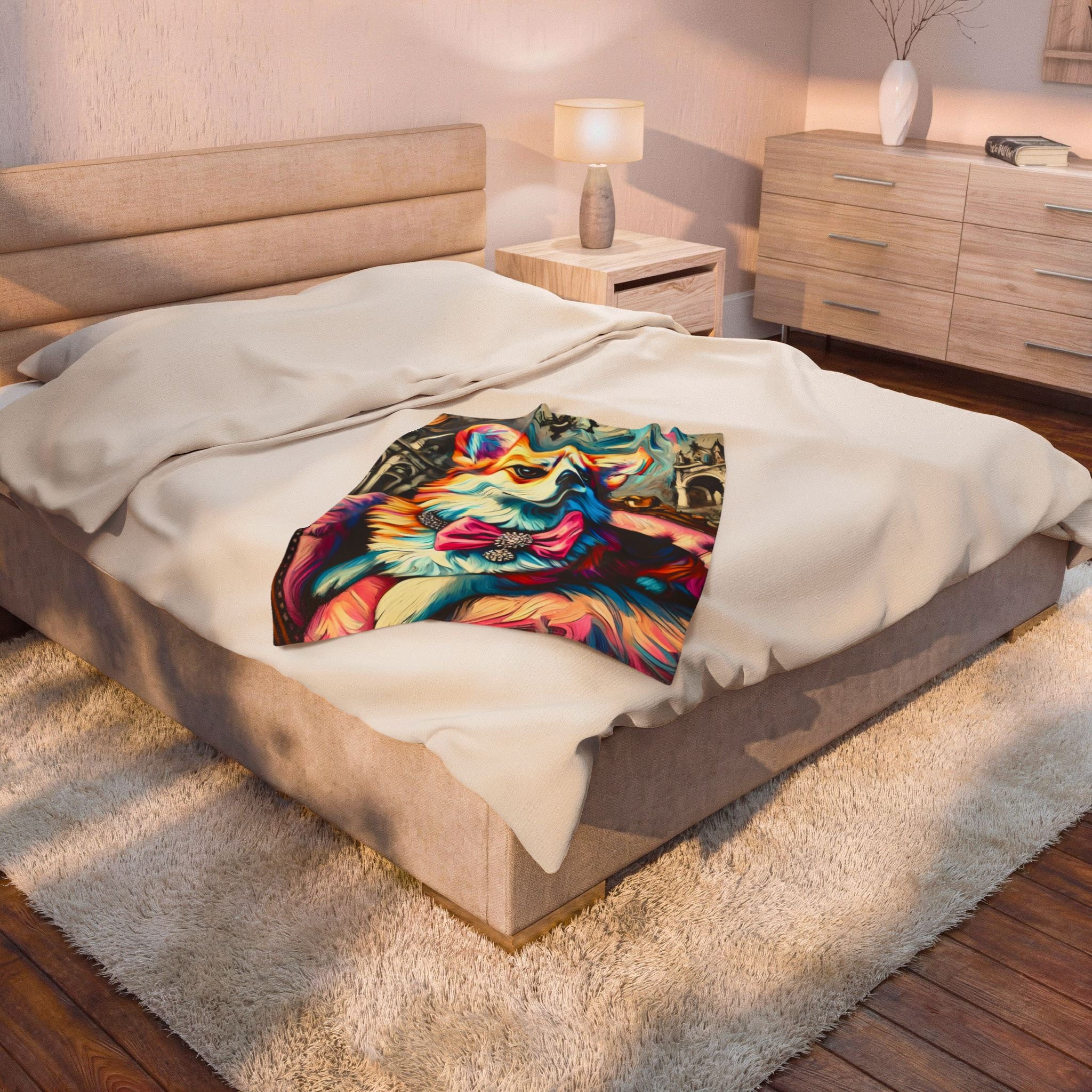Pembroke Welsh Corgi Blanket – Diamond Princess Classic Design