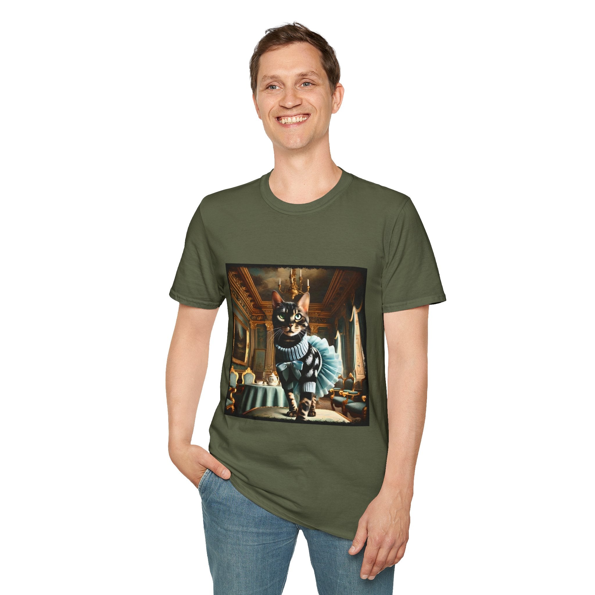 Bengal Cat Posh Prep | Unisex Cat T-Shirt