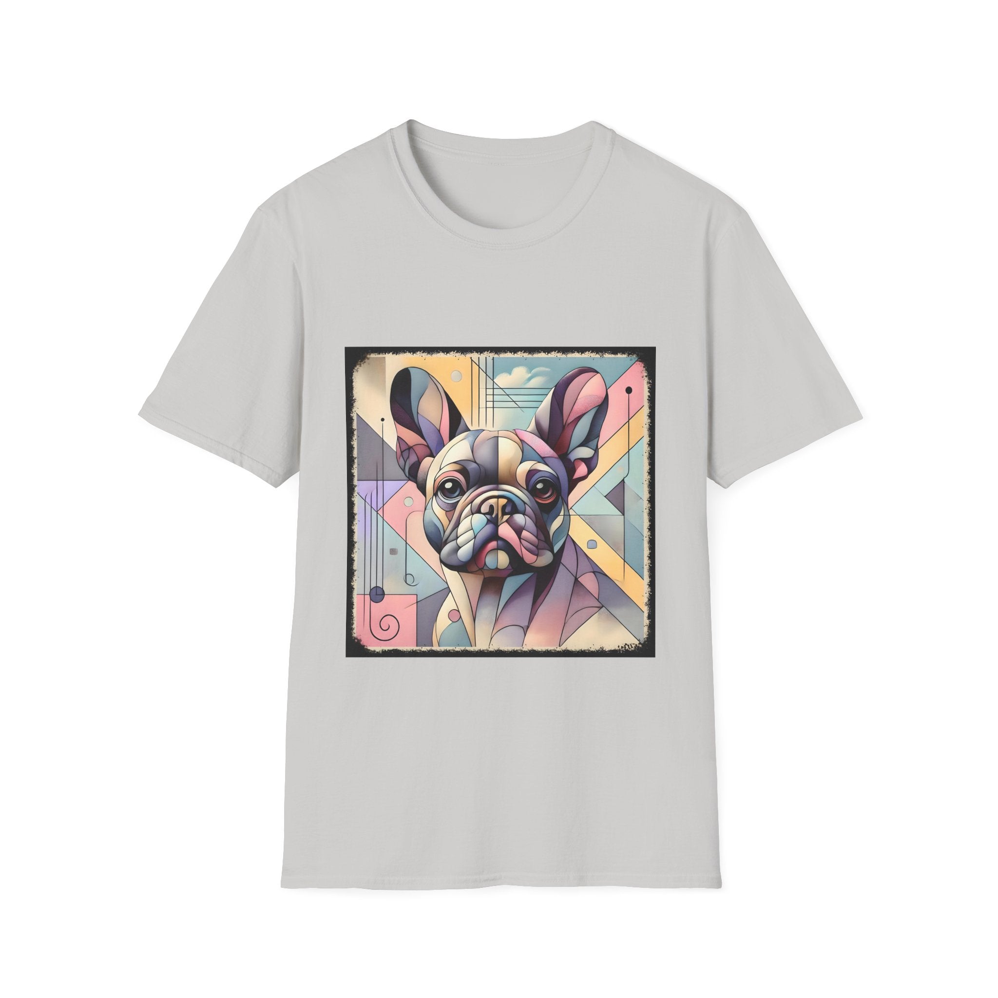 French Bulldog Shirt | Pastel Geometric Dog Lover Tee