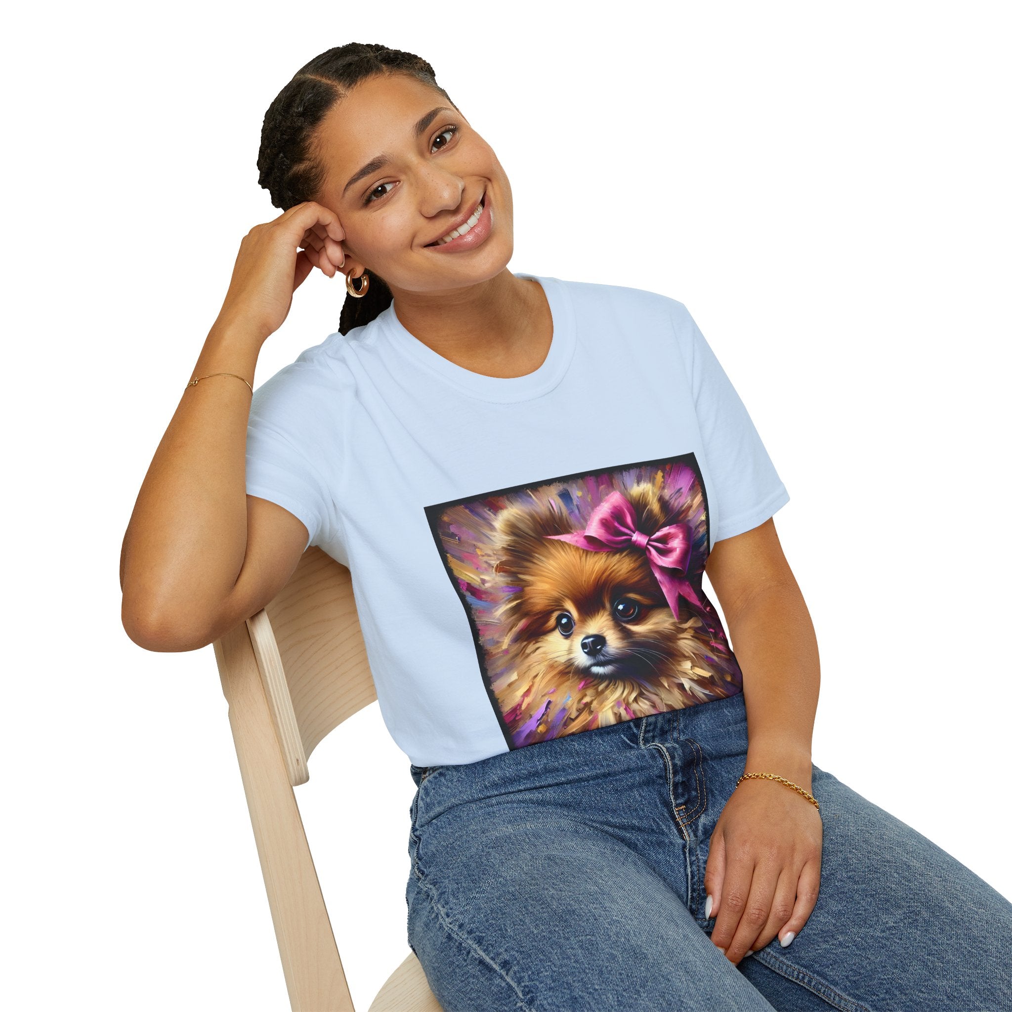 Pomeranian Stunning Classic | Unisex Dog T-Shirt