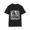 Poodle B&W Pink Bow Rocker | Unisex Dog T-Shirt