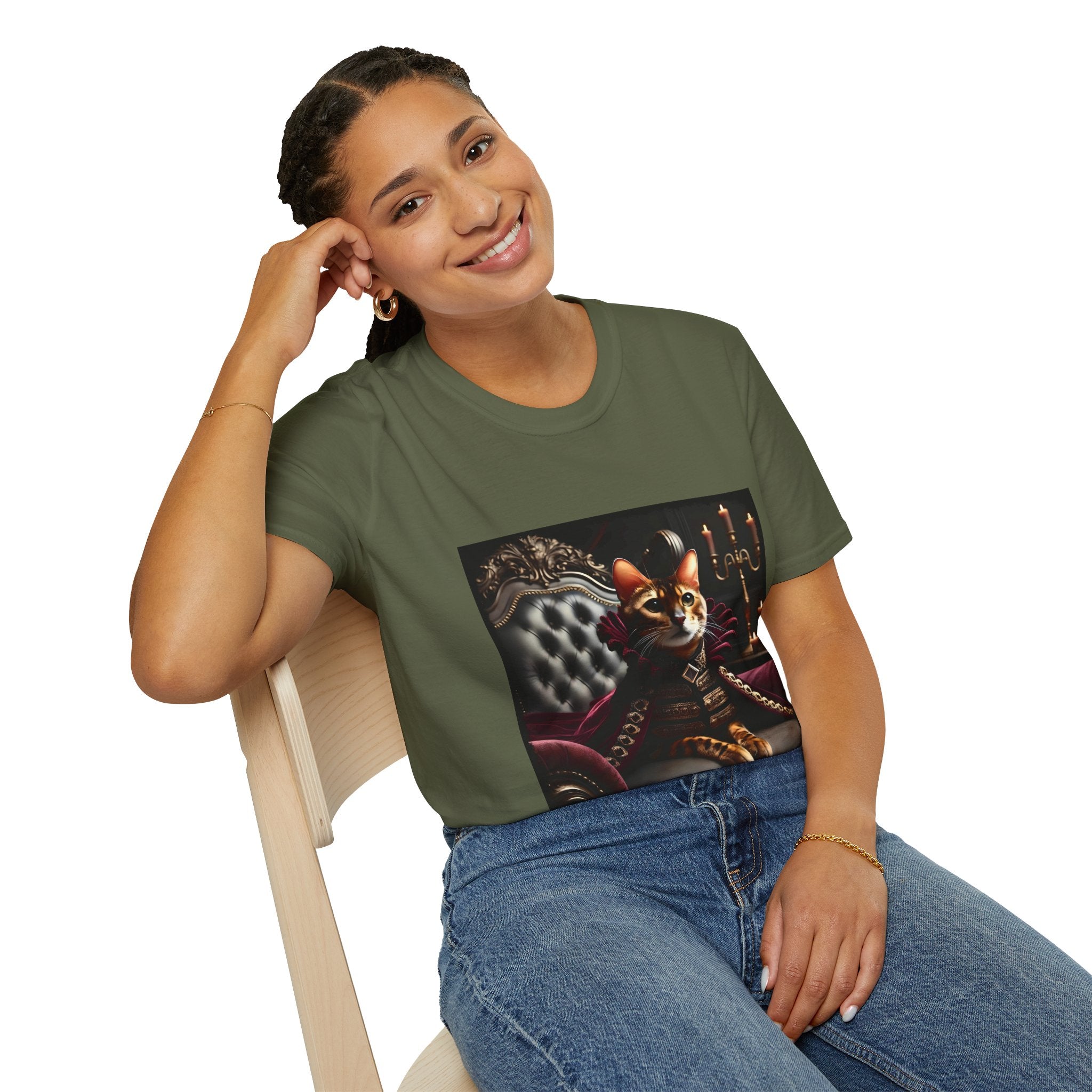 Bengal Cat Velvet Princess | Unisex Cat T-Shirt