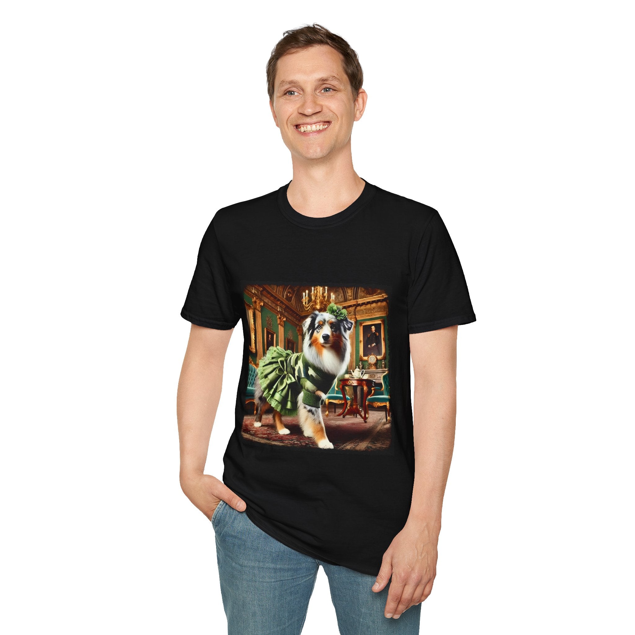 Australian Shepherd Gilded Gal | Unisex Dog T-Shirt