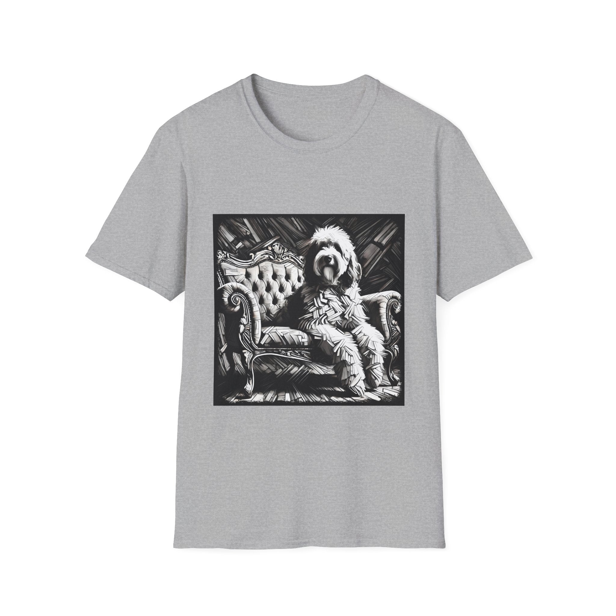Bernedoodle B&W Bold | Unisex Dog T-Shirt