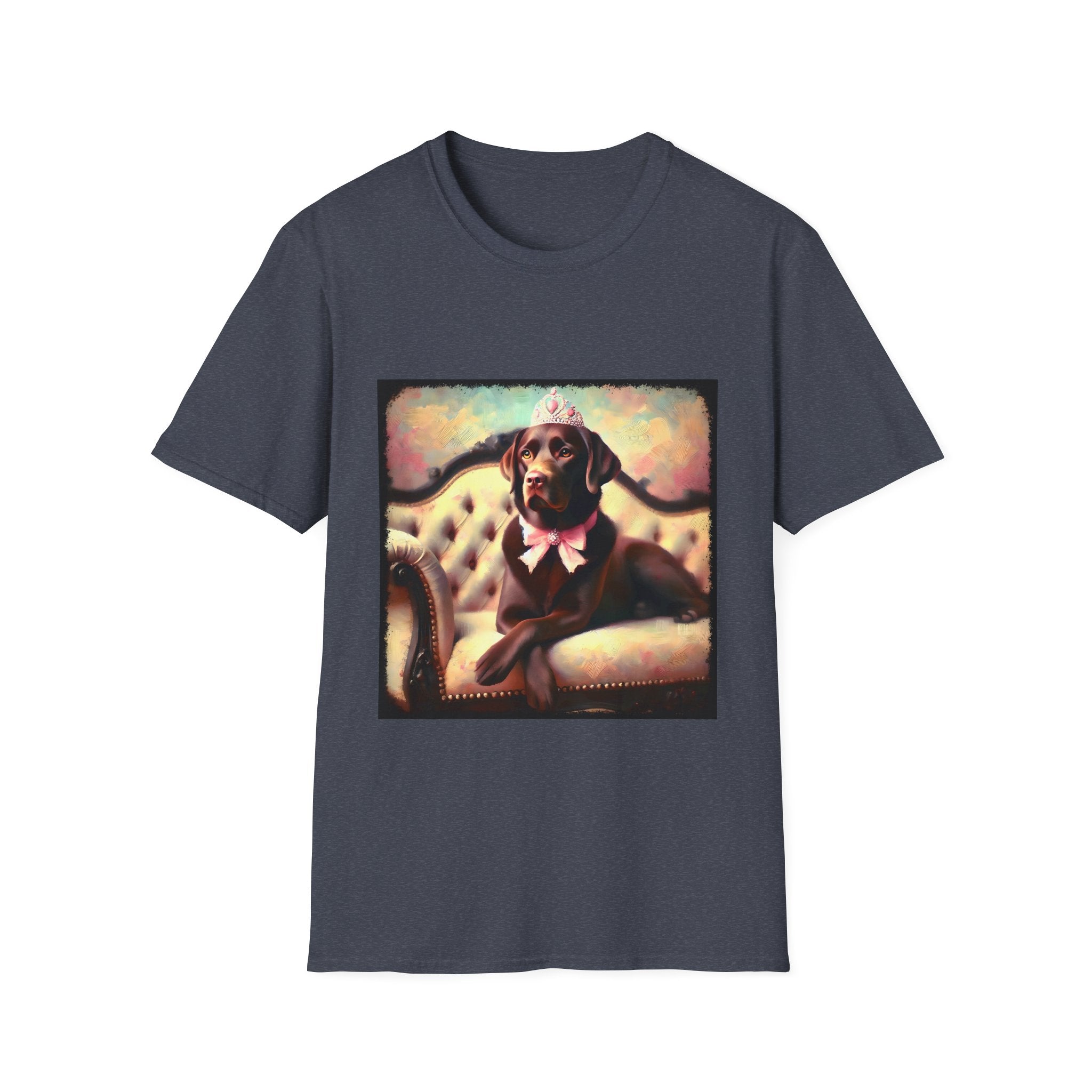 Labrador Retriever Poised Princess Classic | Unisex Dog T-Shirt