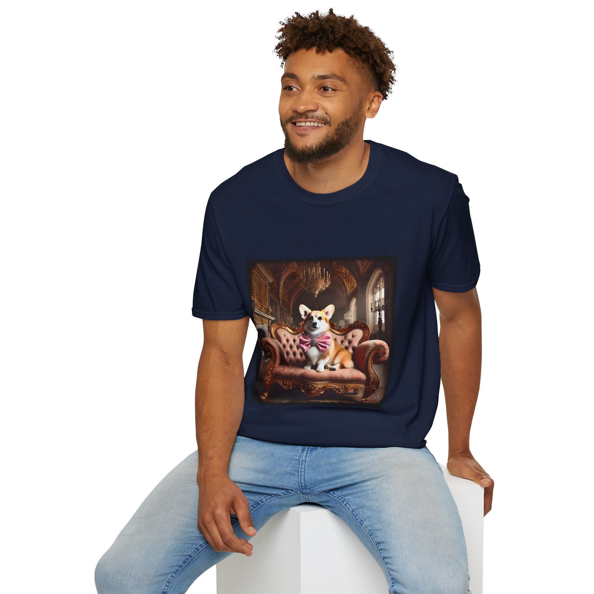 Pembroke Welsh Corgi Pink Princess | Unisex Dog T-Shirt