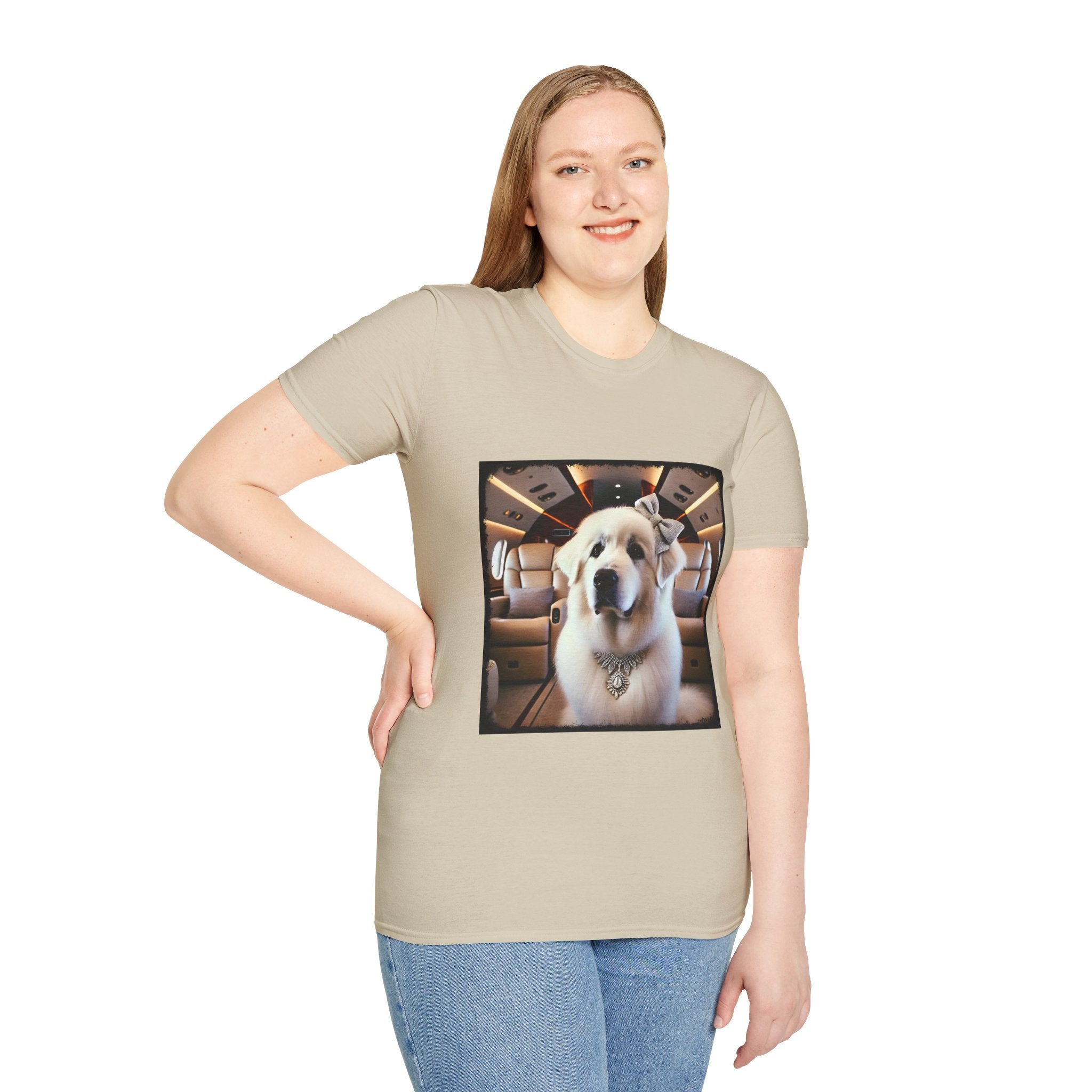 Great Pyrenees Jet Setter | Unisex Dog T-Shirt