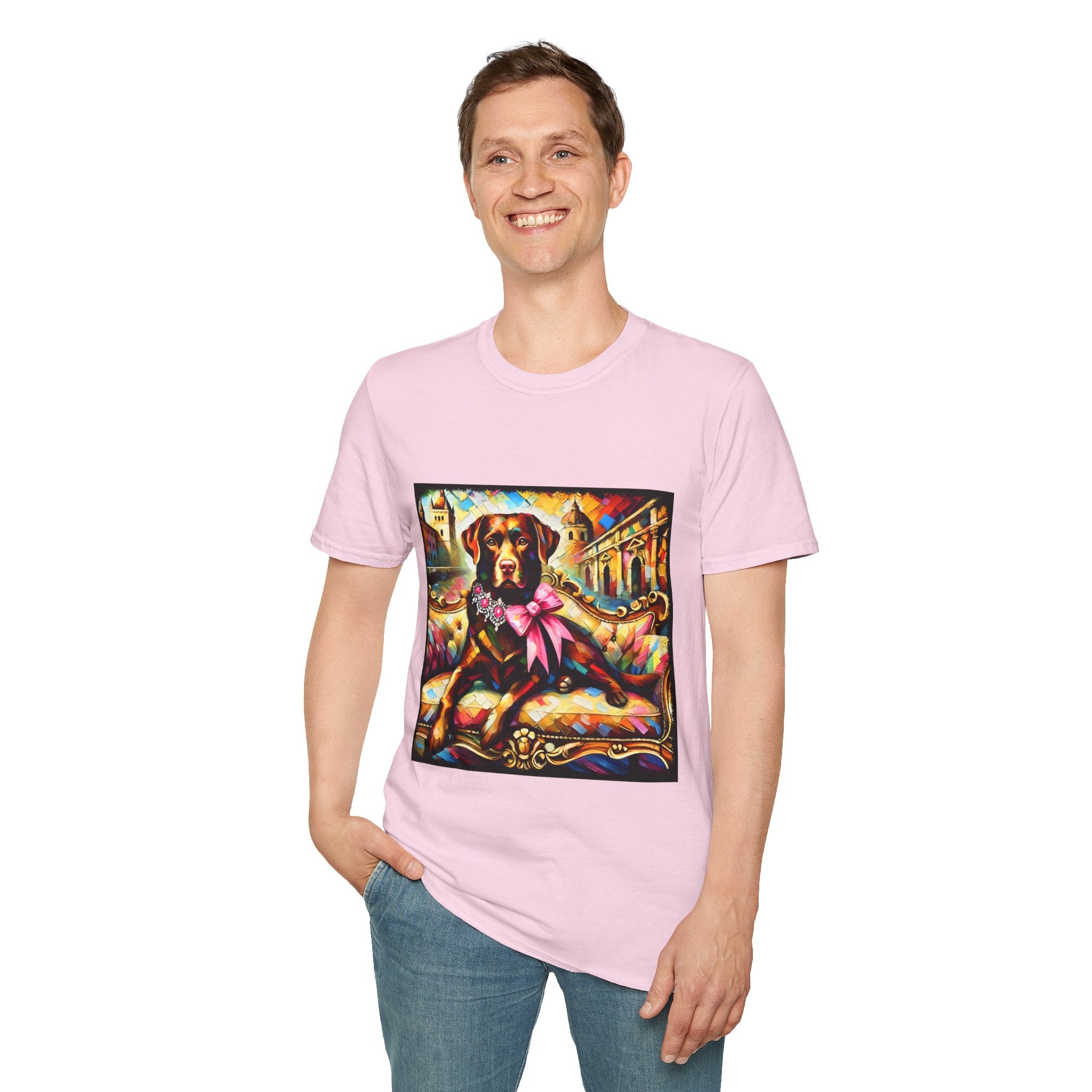 Labrador Retriever Diamond Princess Classic | Unisex Dog T-Shirt