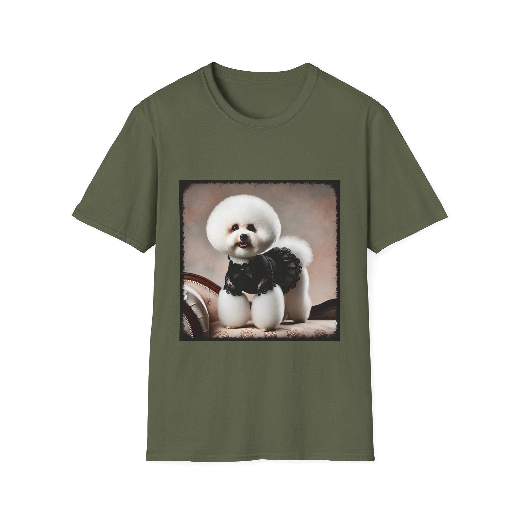 Bichon Frise Lace Darling | Unisex Dog T-Shirt