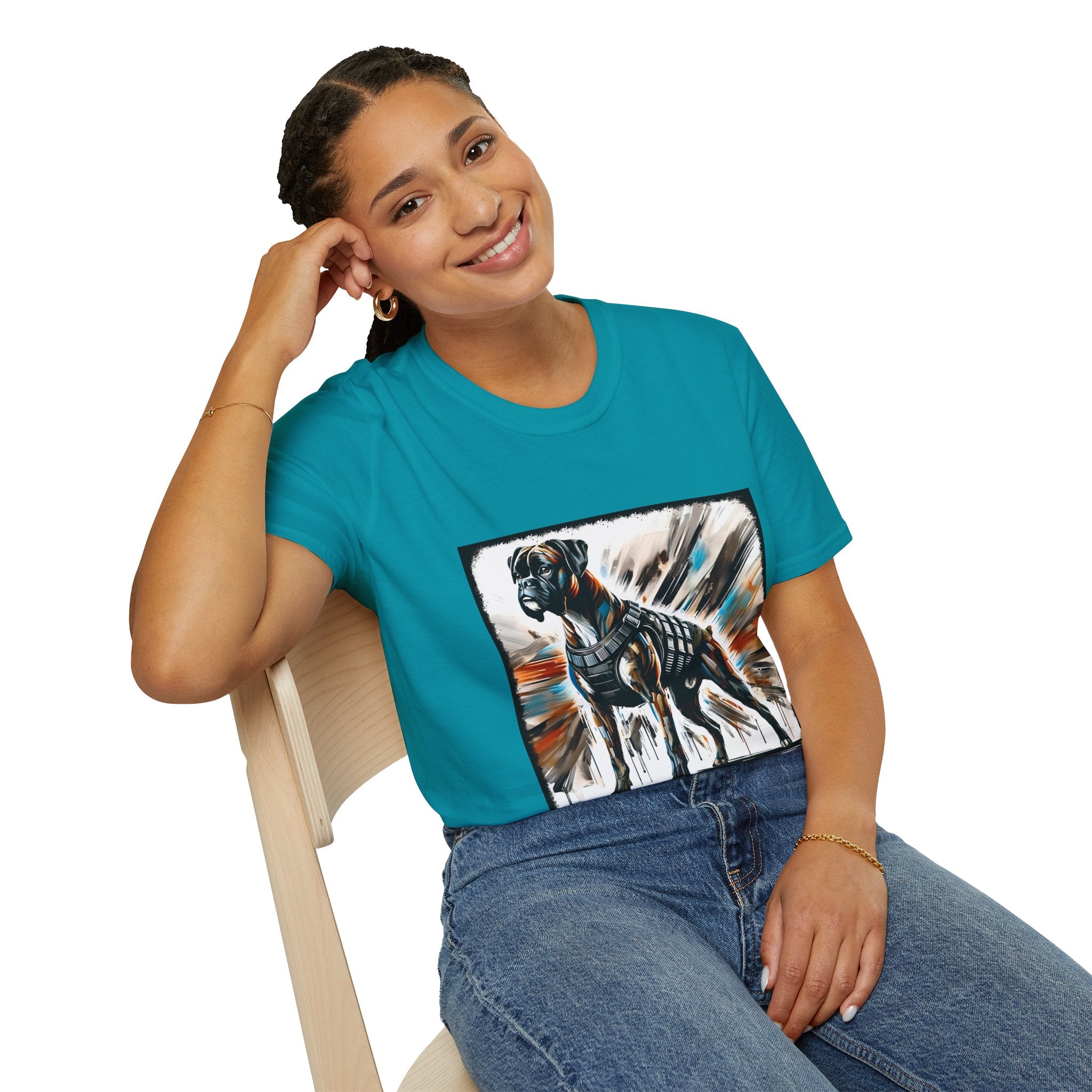 Boxer Bold Armor Classic | Unisex Dog T-Shirt