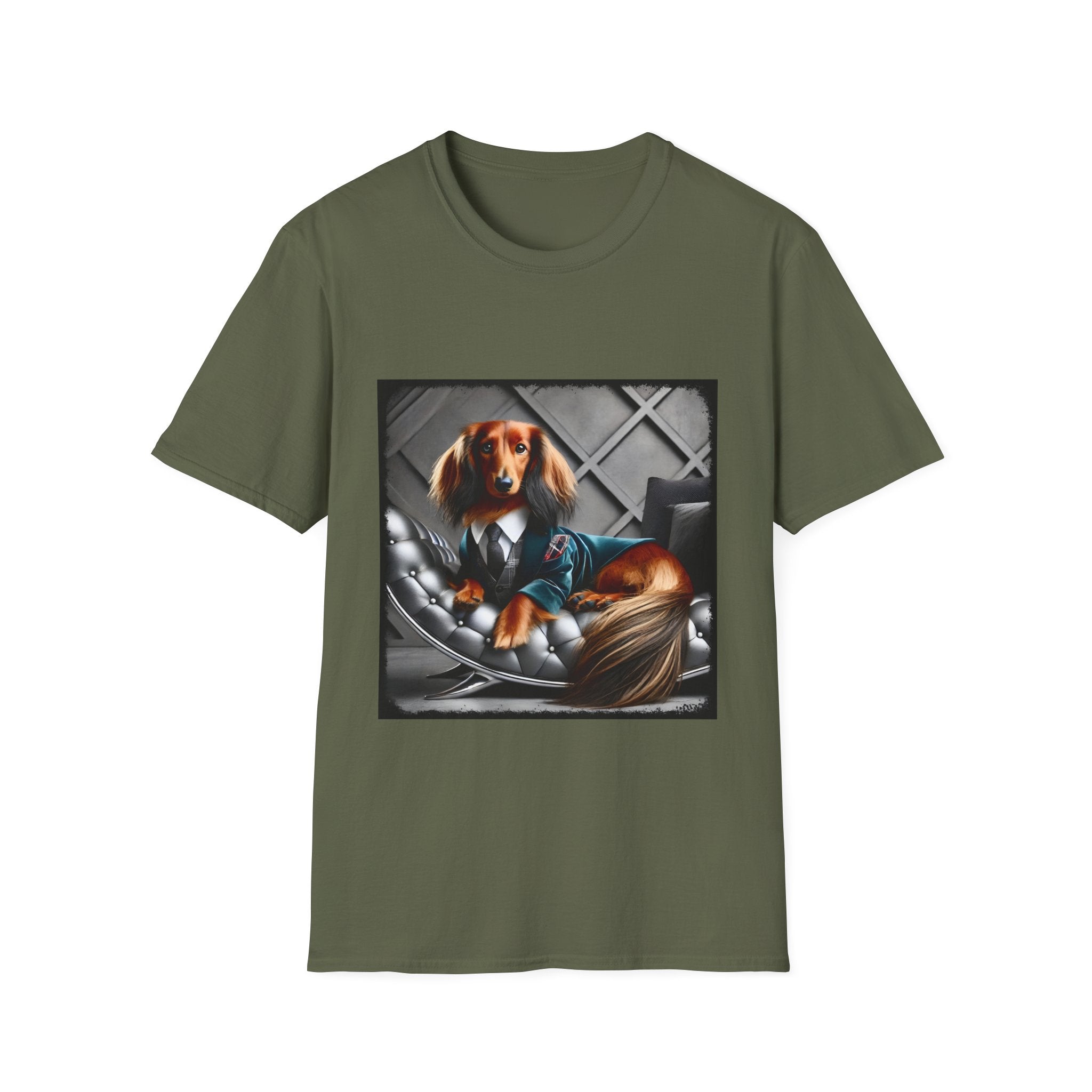 Dachshund Sharp Gent | Unisex Dog T-Shirt