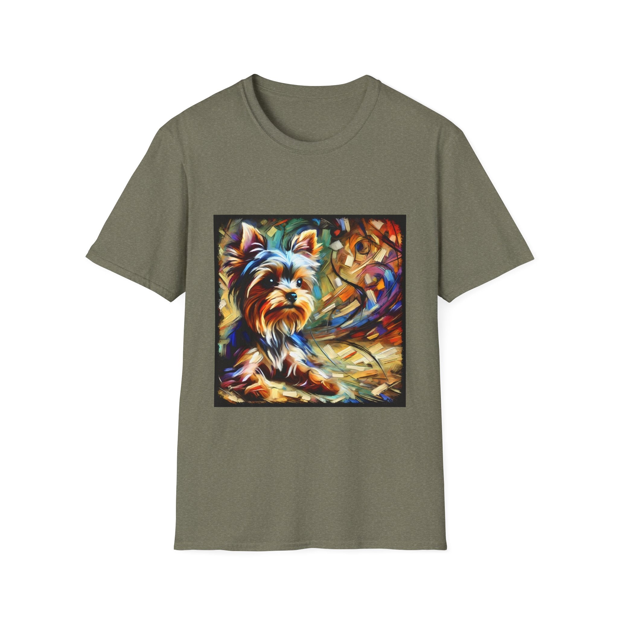 Yorkshire Terrier Multicolored Classic | Unisex Dog T-Shirt