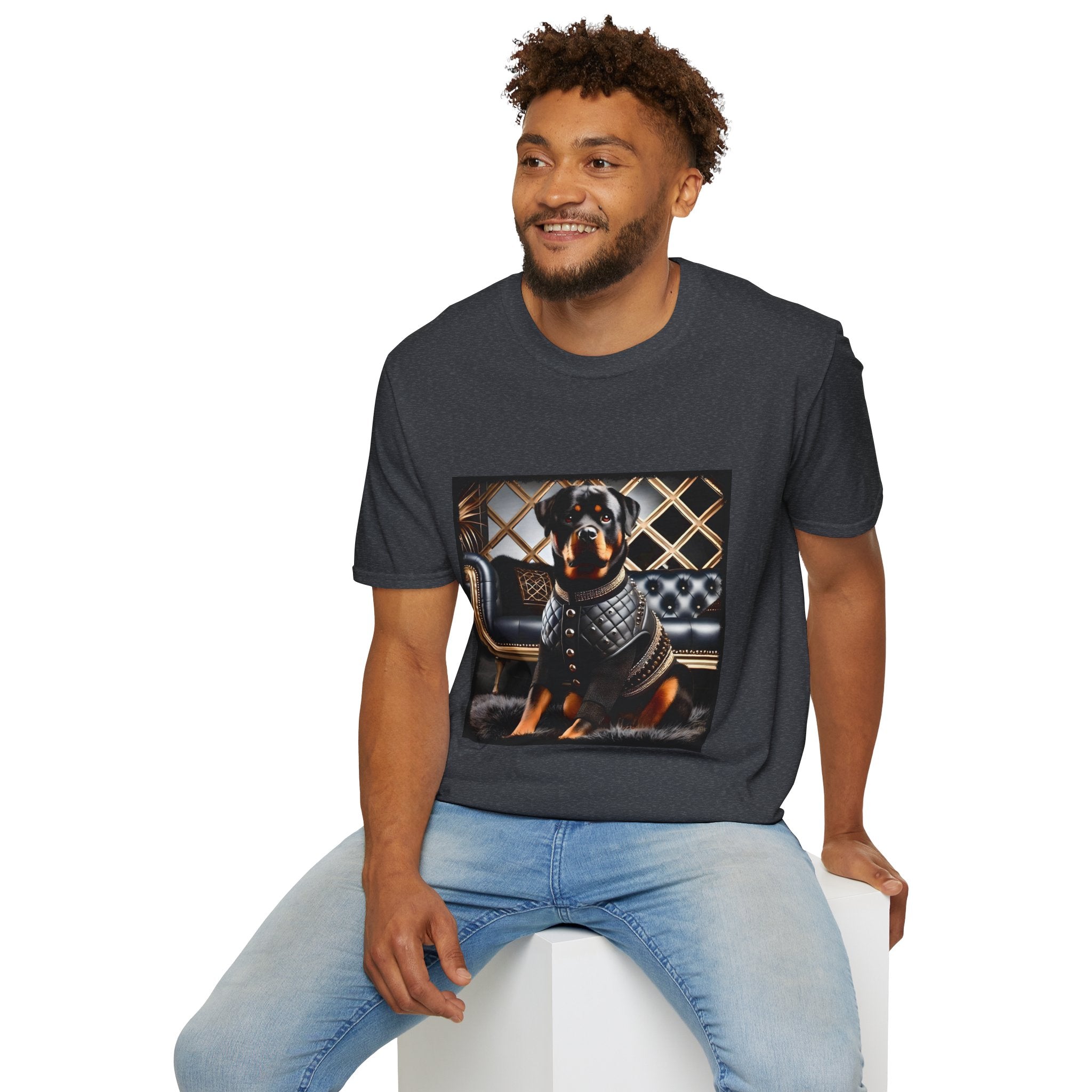 Rottweiler Posh Rebel | Unisex Dog T-Shirt