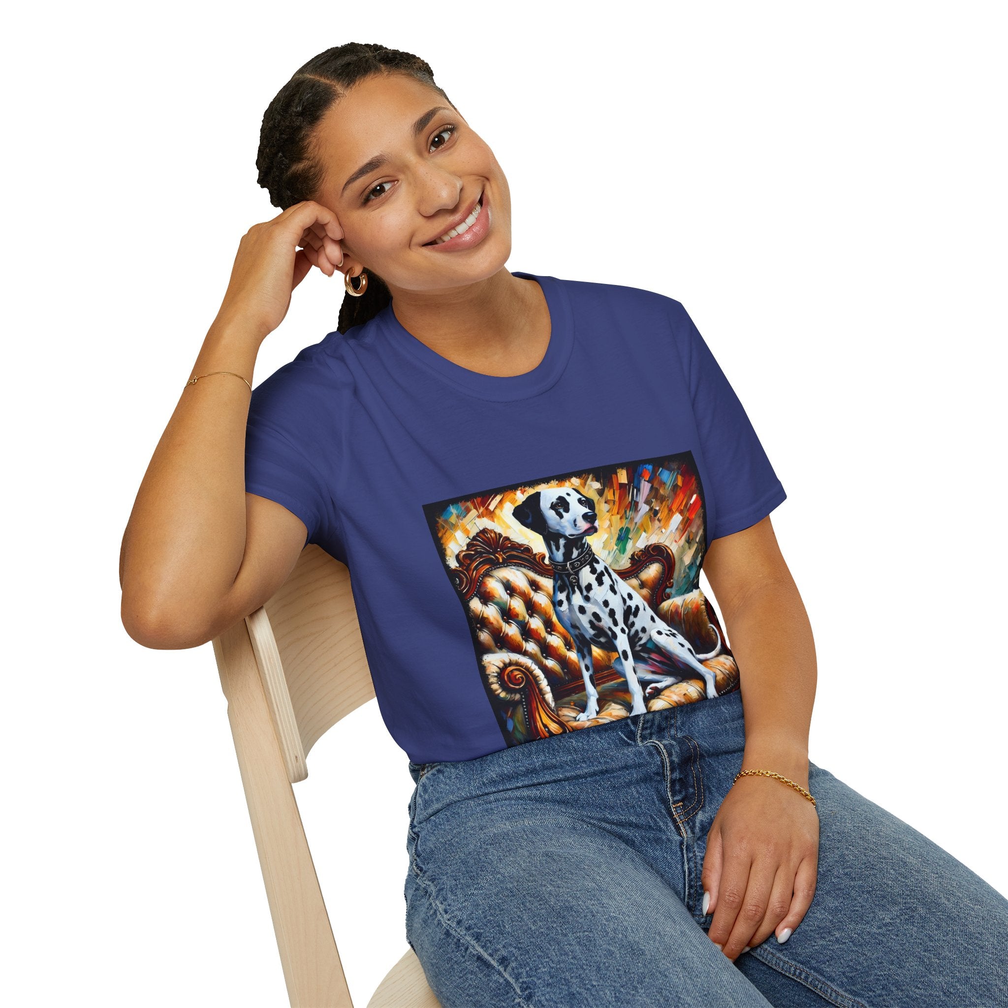 Dalmatian Sunburst Classic | Unisex Dog T-Shirt