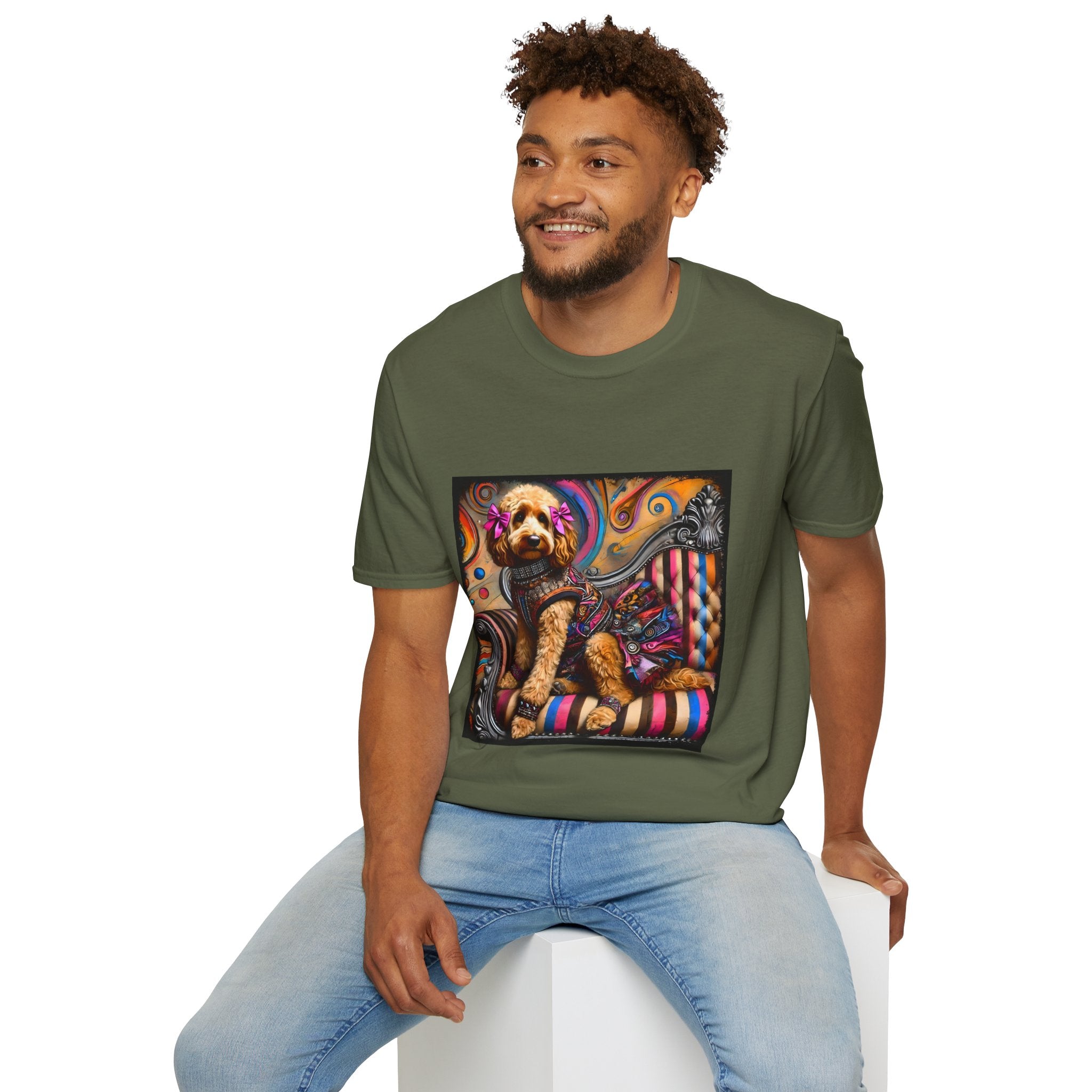 Labradoodle Fierce Fashionista | Unisex Dog T-Shirt