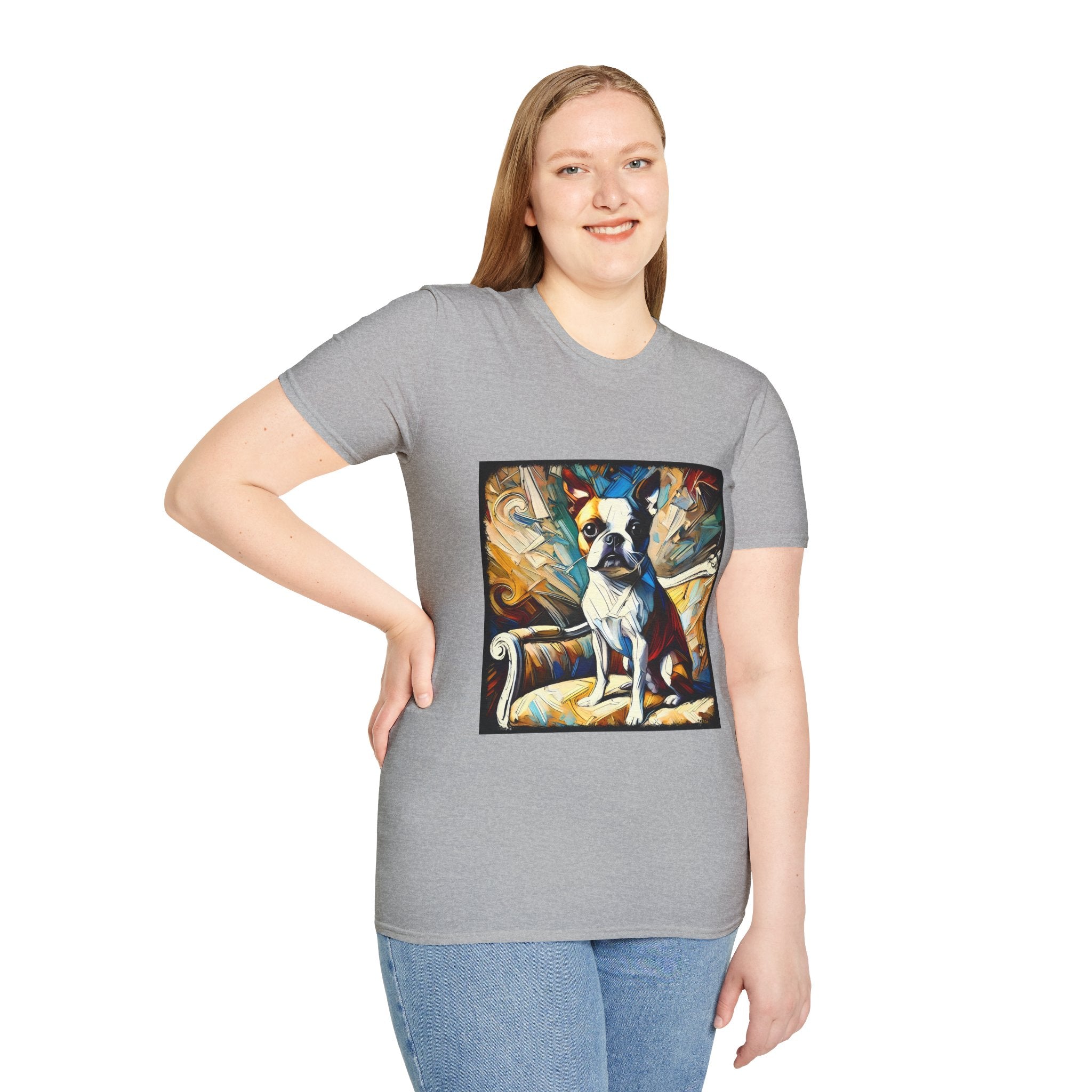 Boston Terrier Warm Classic | Unisex Dog T-Shirt