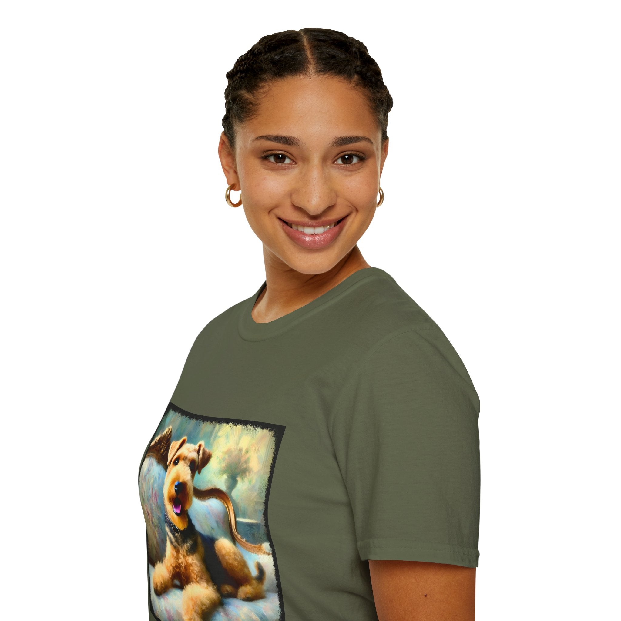 Airedale Terrier Shirt | Happy Classic Dog Lover Tee