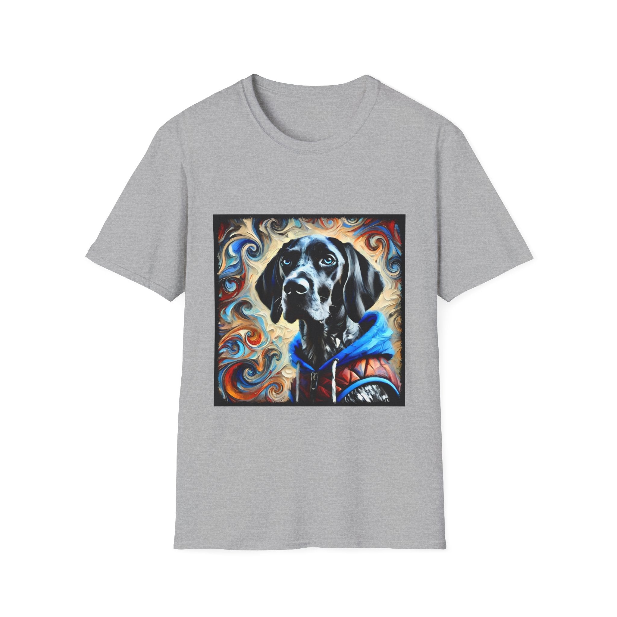 German Shorthaired Pointer Urban Swirl | Unisex Dog T-Shirt