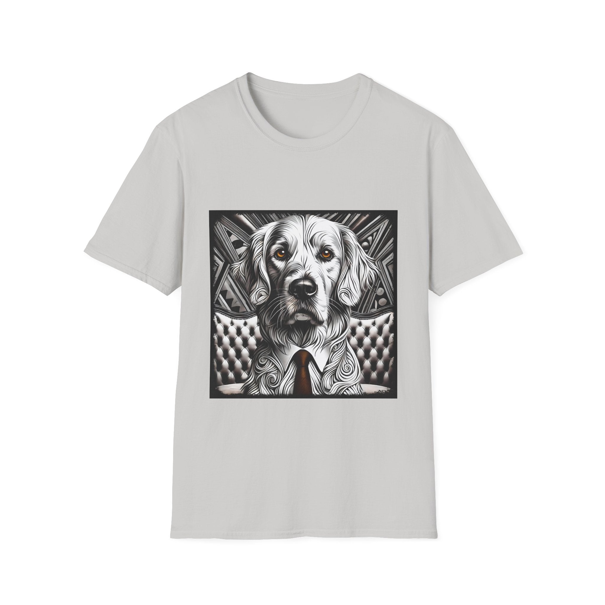 Golden Retriever Shirt | B&W Bold Eyes Dog Lover Tee