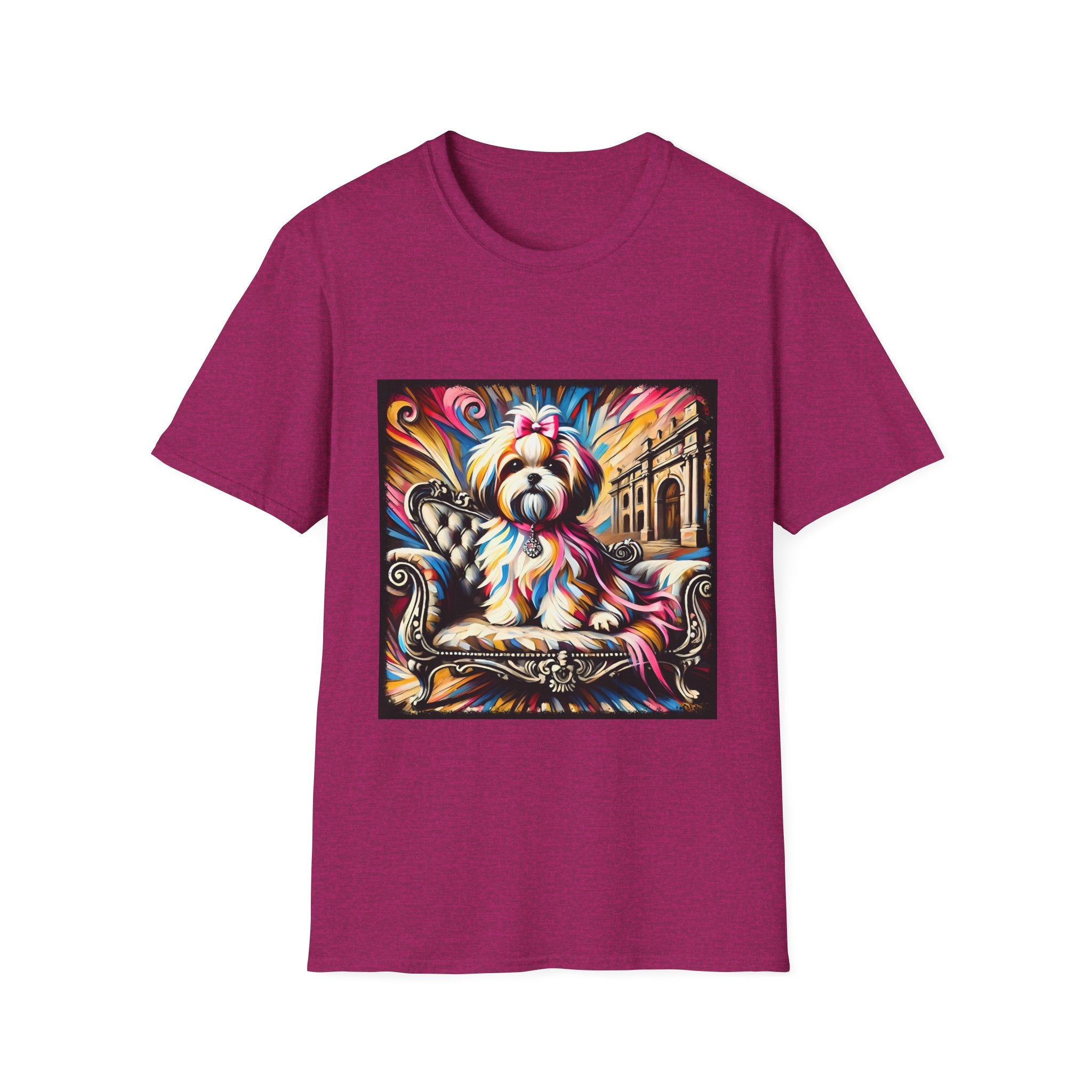 Lhasa Apso Diamond Princess Classic | Unisex Dog T-Shirt