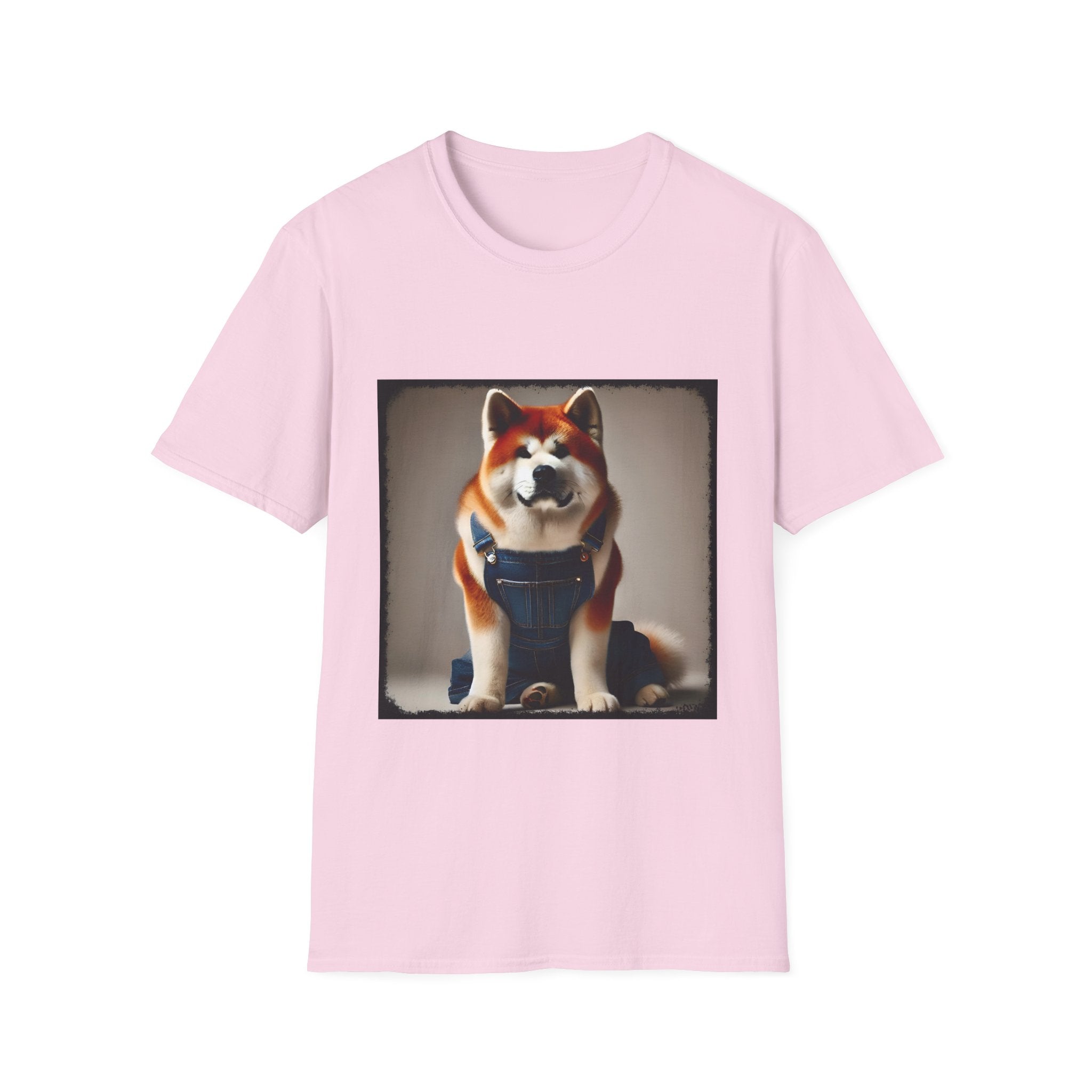 Akita Shirt | Denim Dude Dog Lover Tee